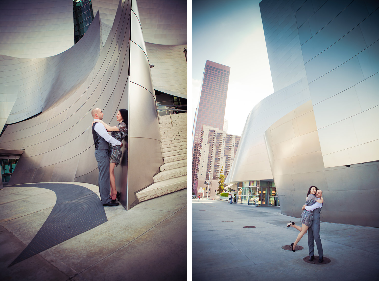 Walt Disney Concert Hall Engagement | Stephen Grant Photography