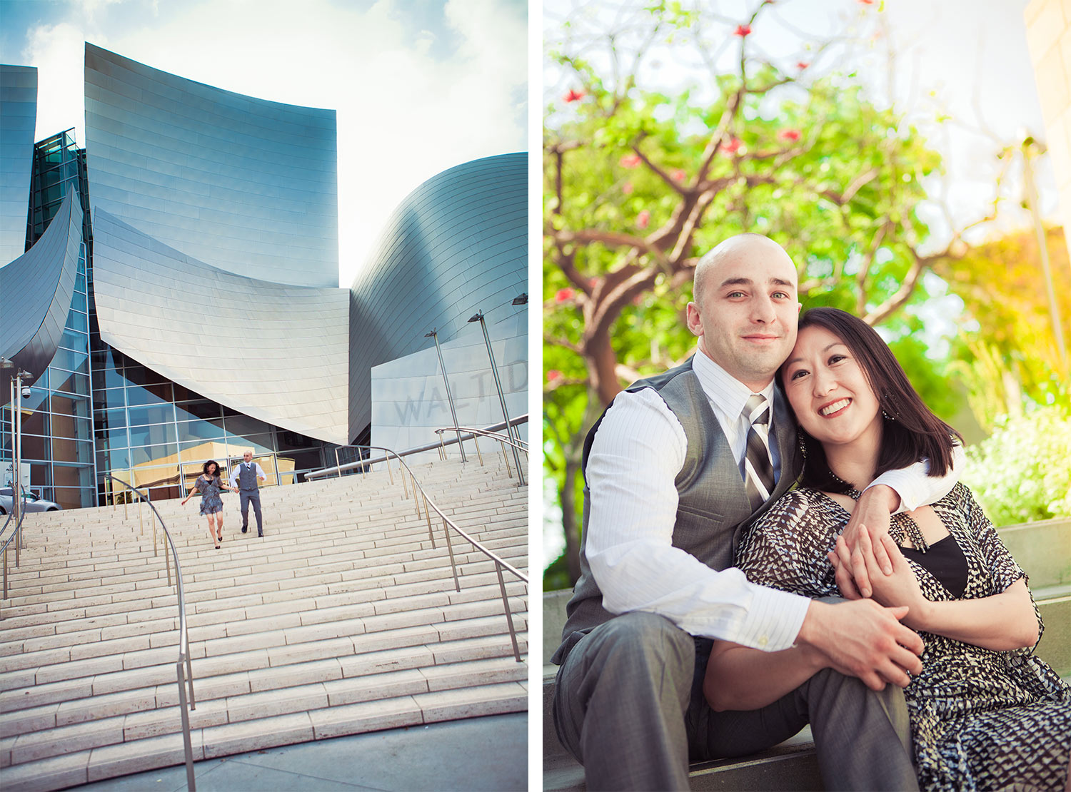 Walt Disney Concert Hall Engagement | Stephen Grant Photography