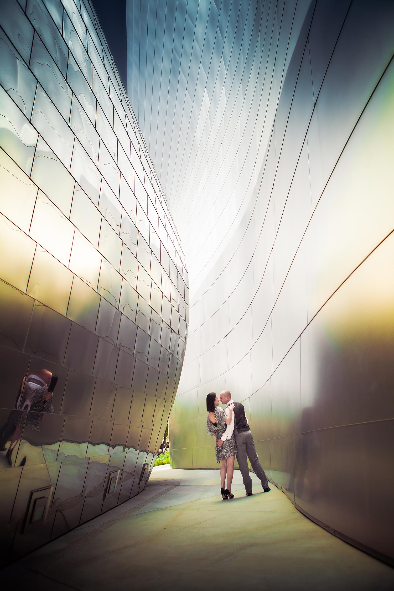 Walt Disney Concert Hall Engagement | Stephen Grant Photography