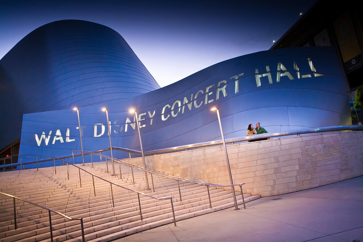 Walt Disney Concert Hall Engagement | Stephen Grant Photography