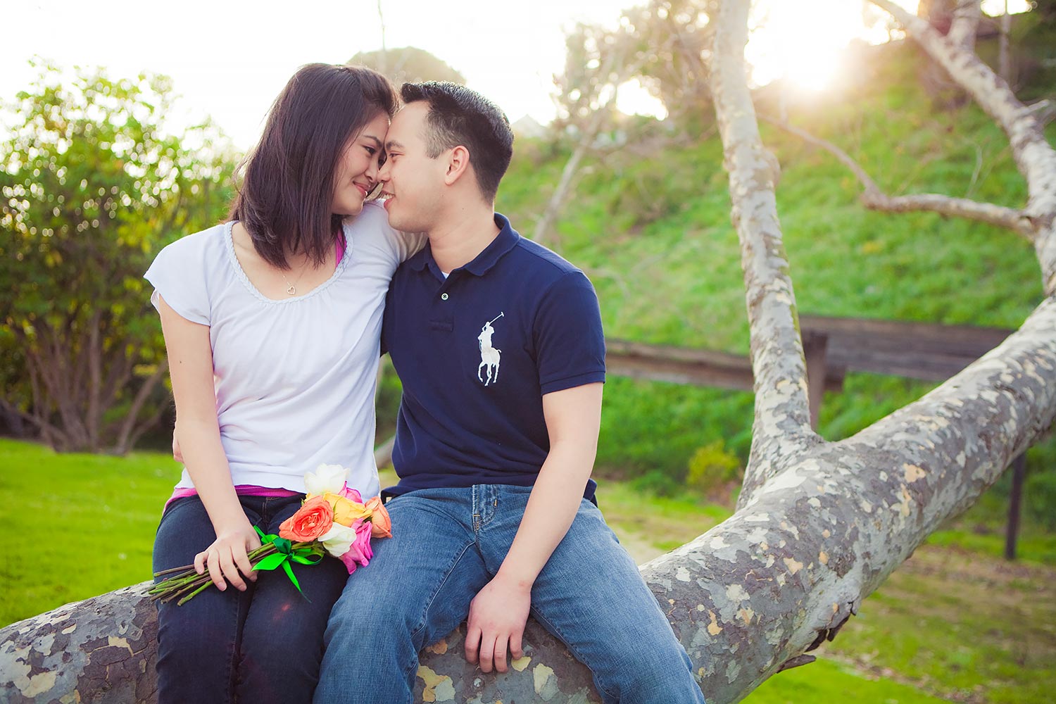 Getty Villa Engagement | Stephen Grant Photography