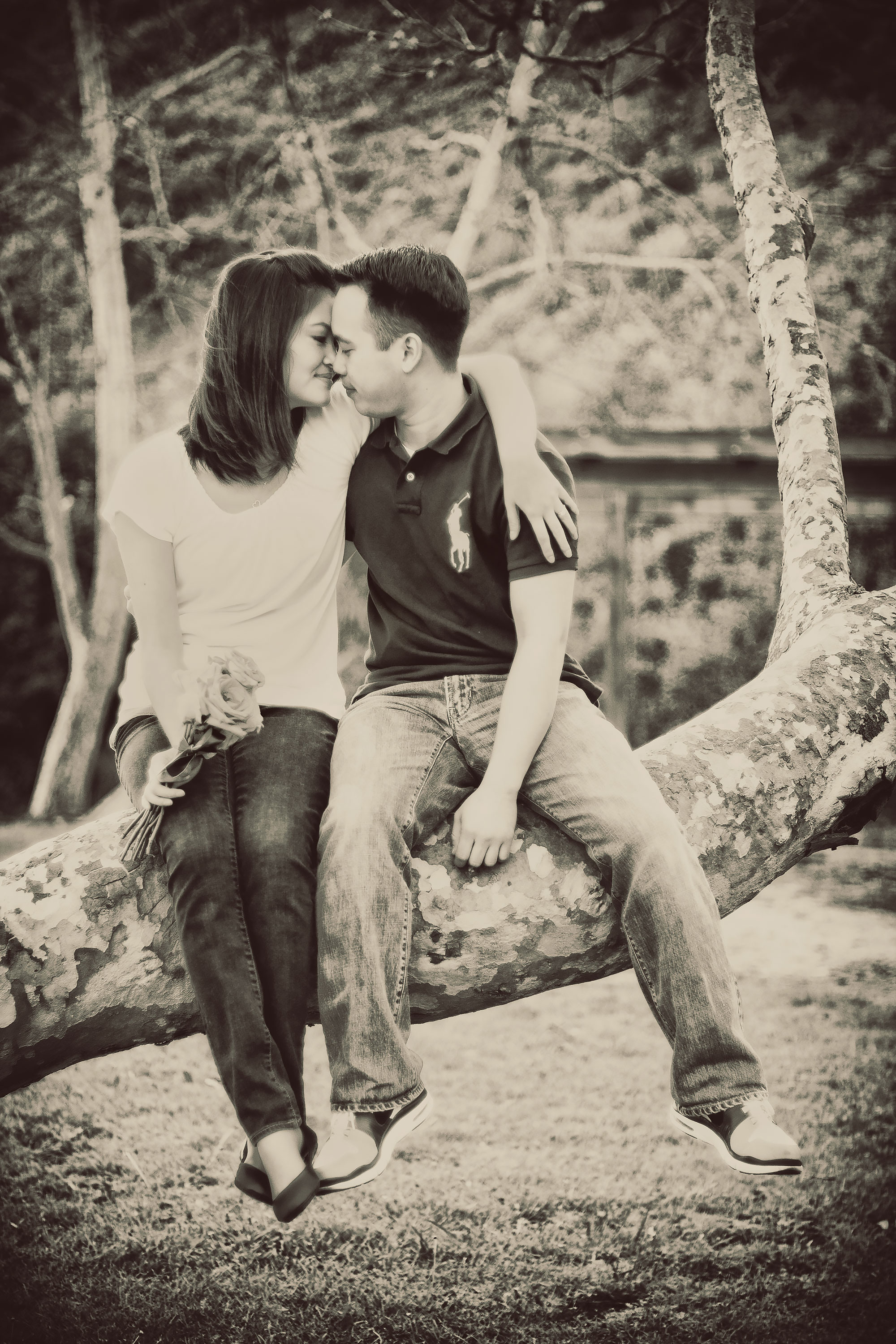 Getty Villa Engagement | Stephen Grant Photography