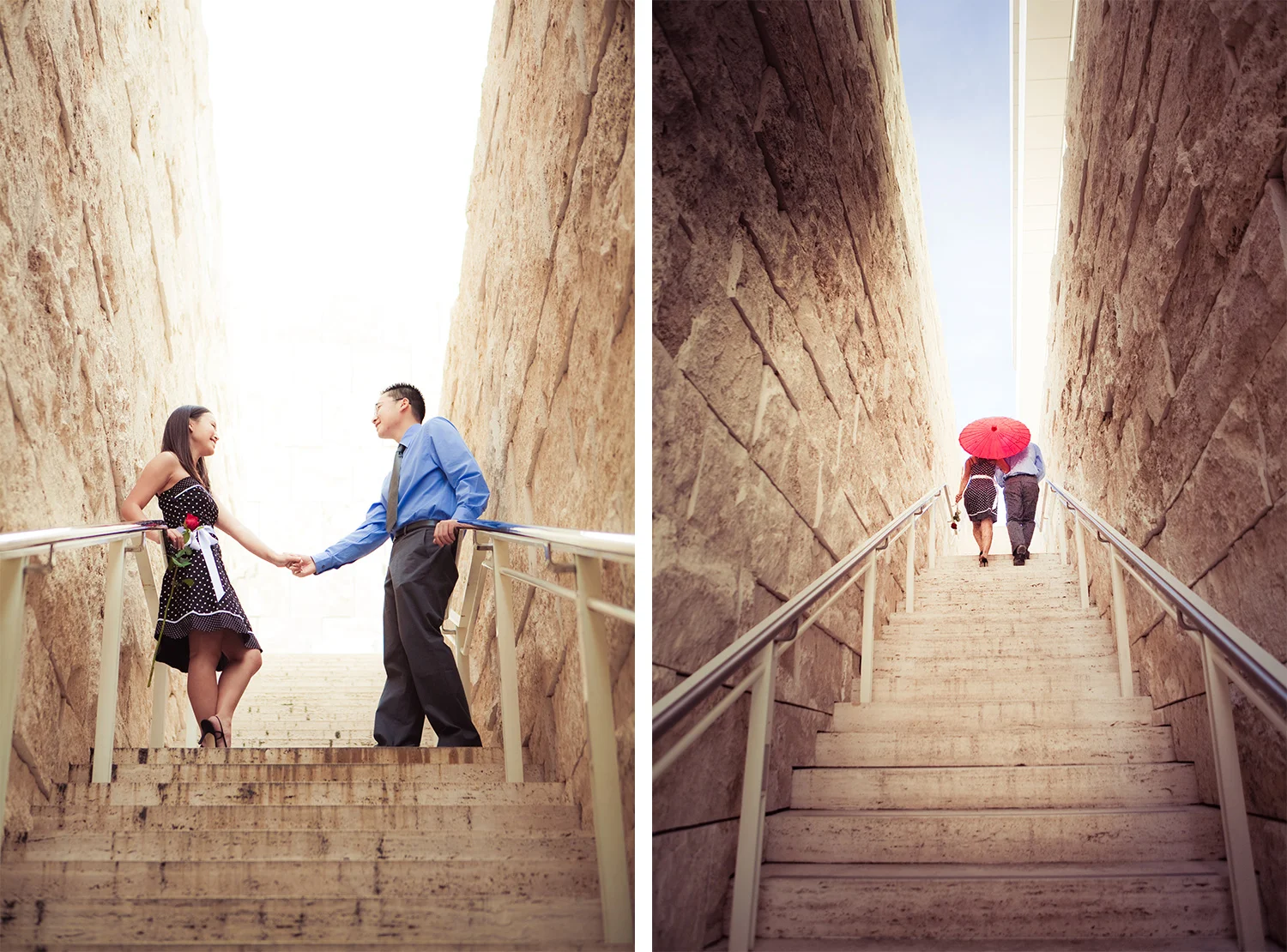 Getty Center Engagement | Stephen Grant Photography
