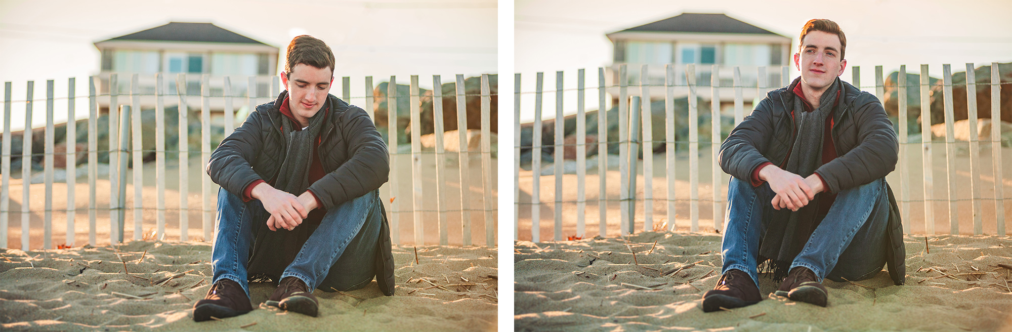 New England Beach Senior Portrait Photographer | Stephen Grant Photography