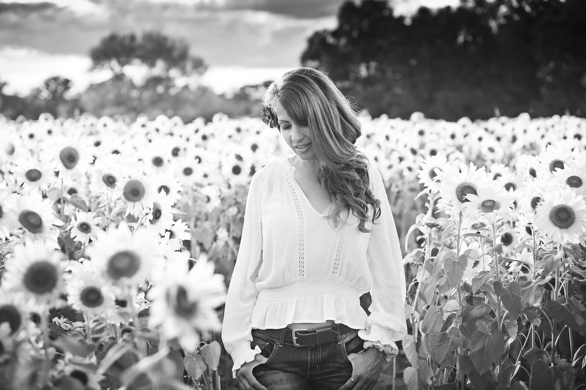 Colby Farm Sunflower Mini Session | Stephen Grant Photography