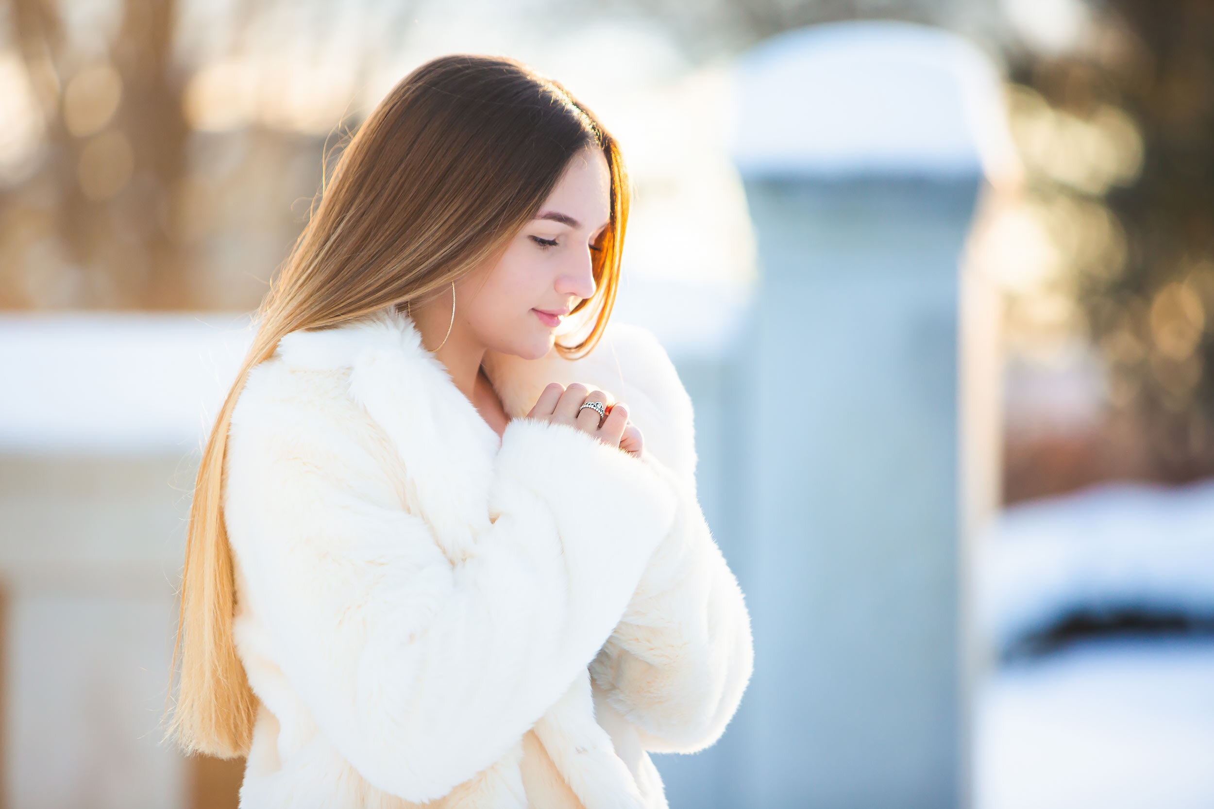 Newburyport Atkinson Common Senior Portraits | Stephen Grant Photography