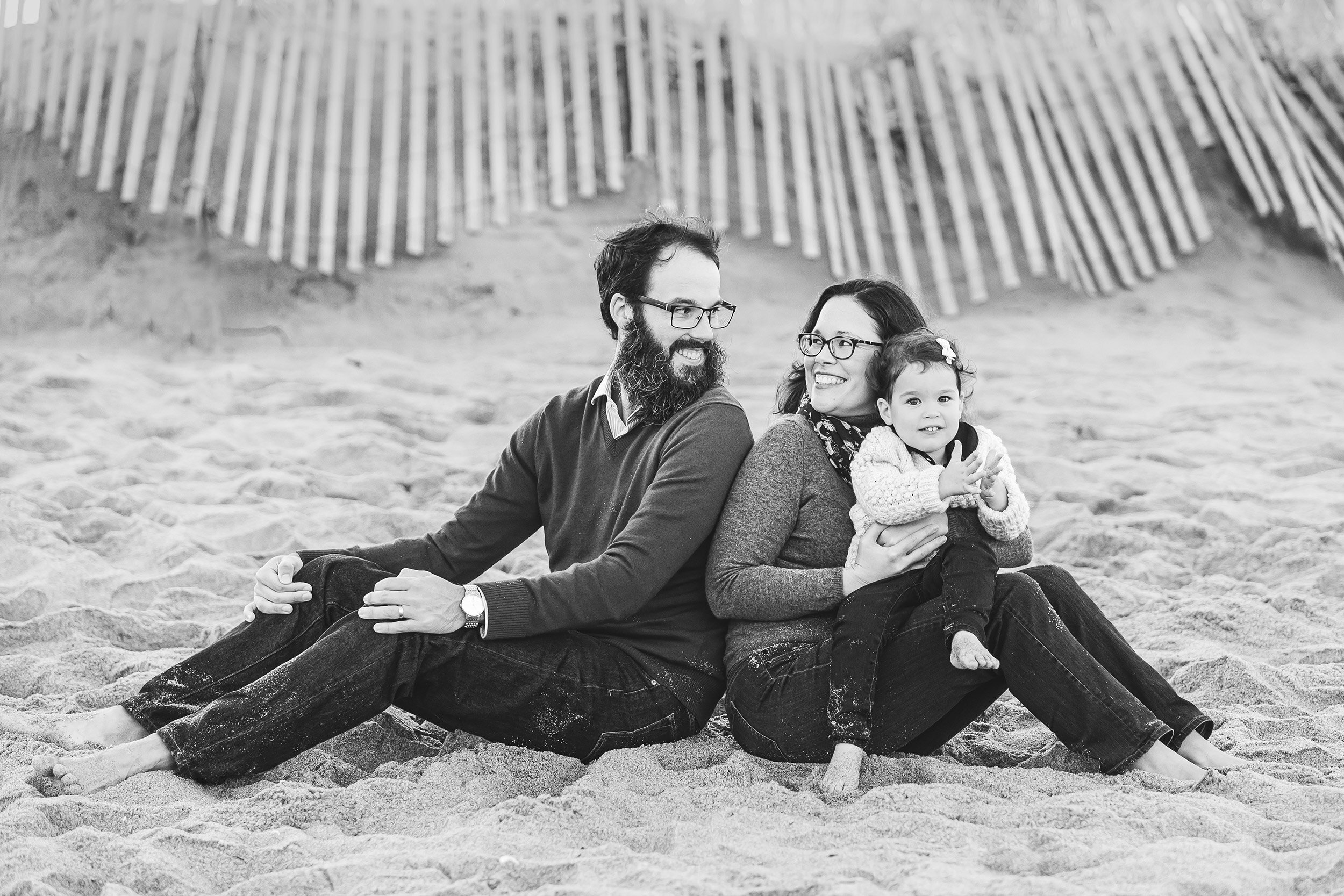 Sandy Point Family Portrait | Stephen Grant Photography