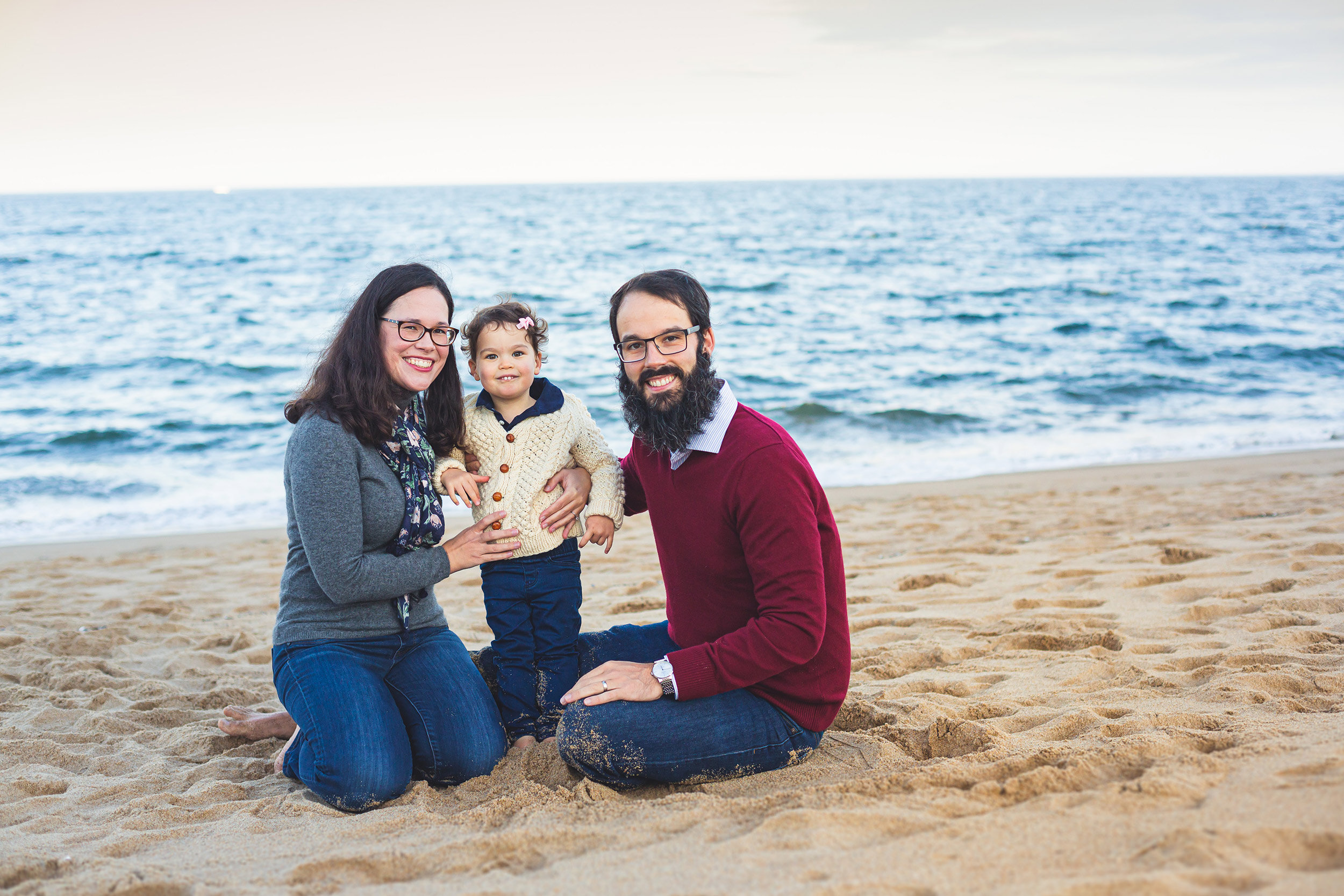 Sandy Point Family Portrait | Stephen Grant Photography