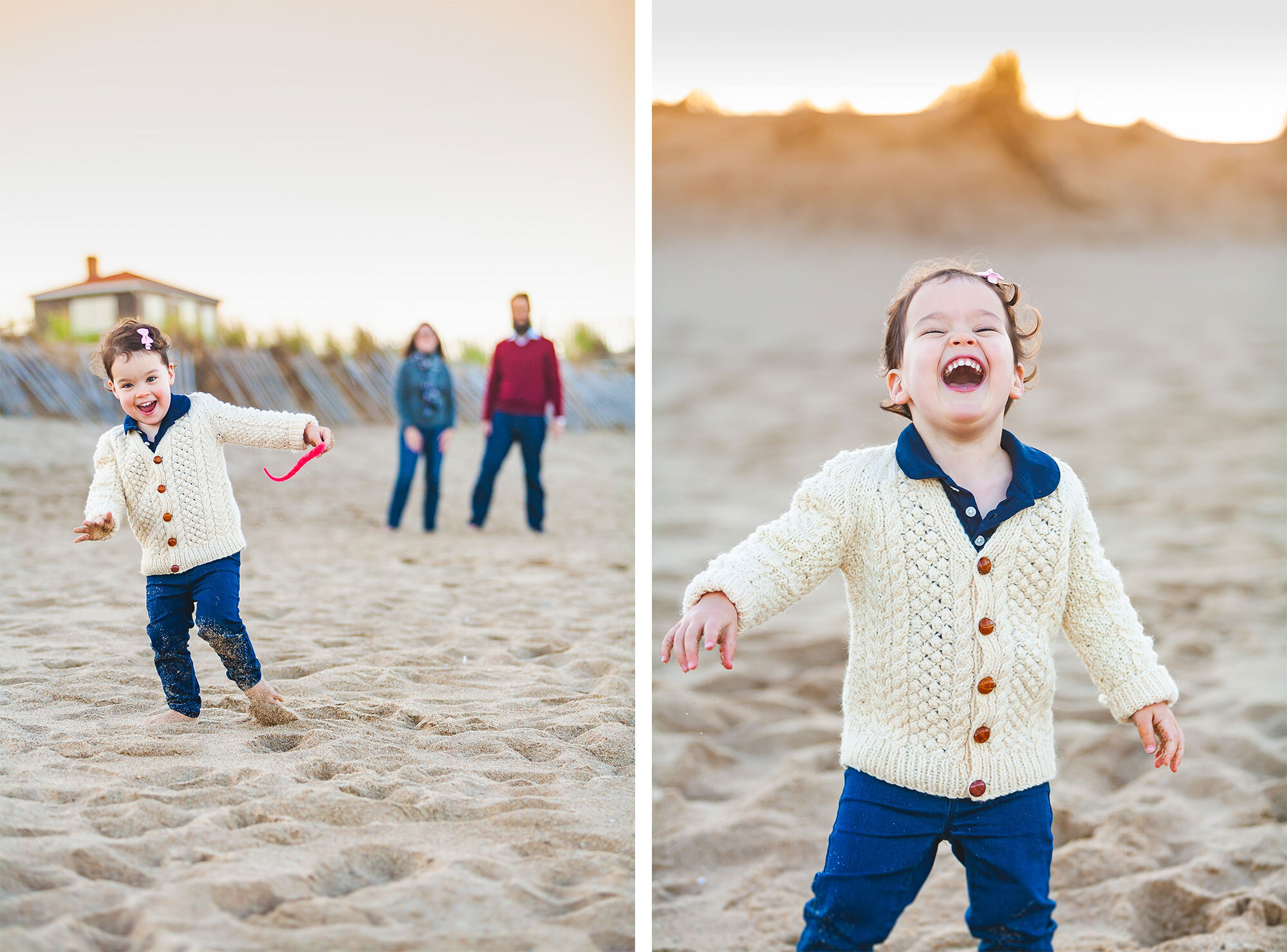 Plum Island Beach Family Portrait | Stephen Grant Photography