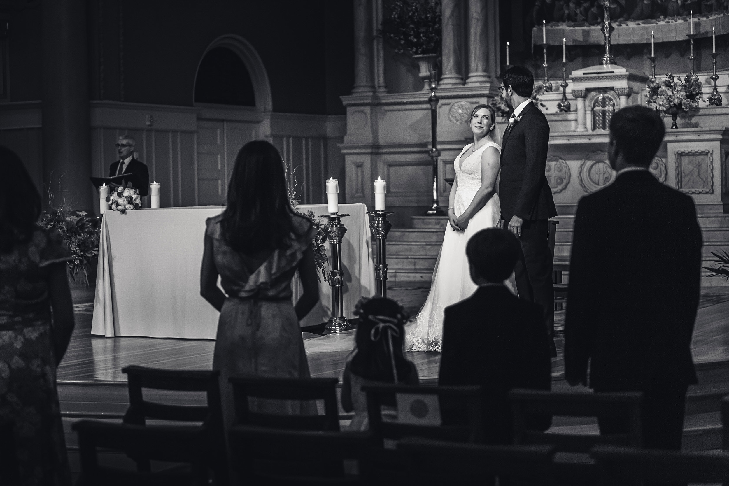 Saint Cecilia Parish Boston Wedding | Stephen Grant Photography