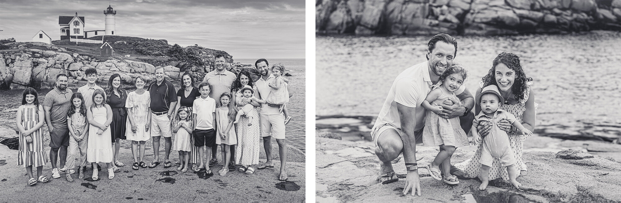 Nubble Lighthouse Family Portrait | Stephen Grant Photography