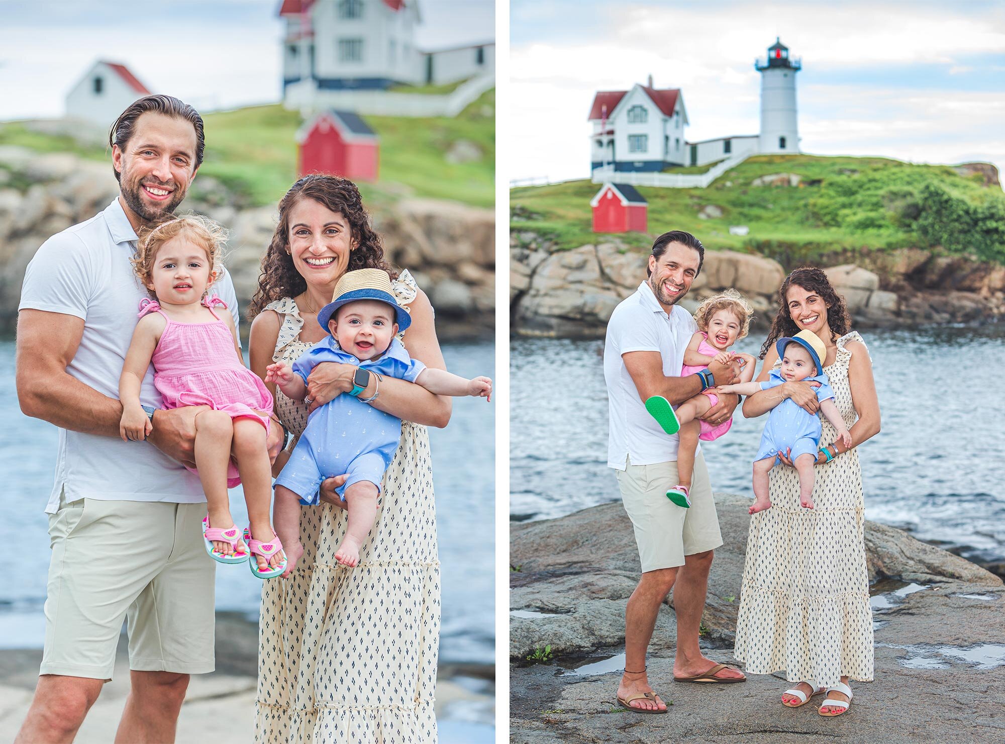 Nubble Lighthouse Family Pictures | Stephen Grant Photography
