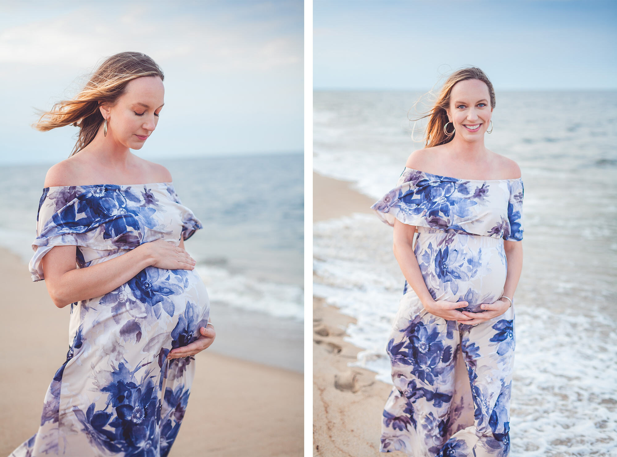 Plum Island Maternity Portrait | Stephen Grant Photography