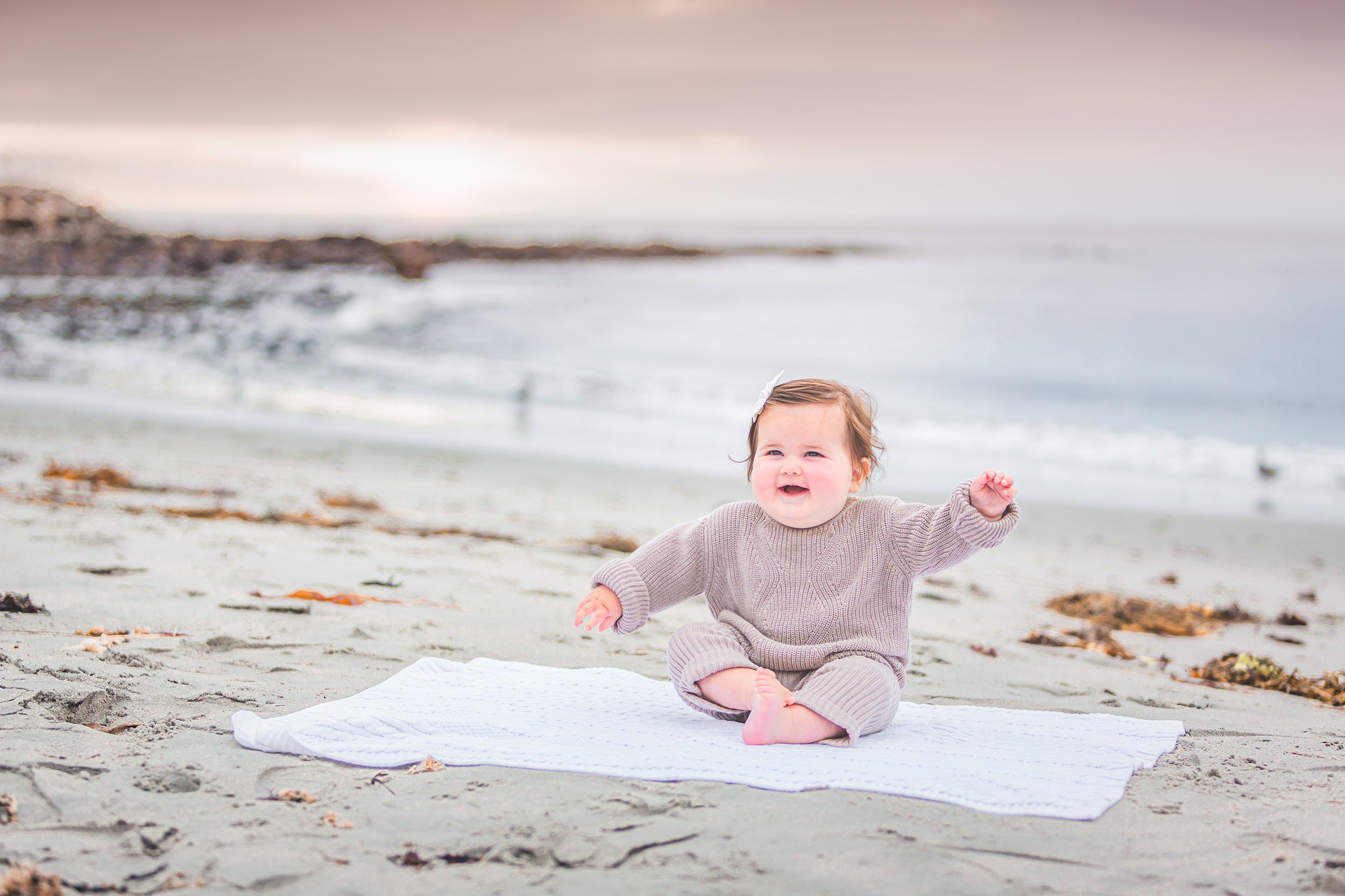 North Hampton State Beach Family Portrait | Stephen Grant Photography