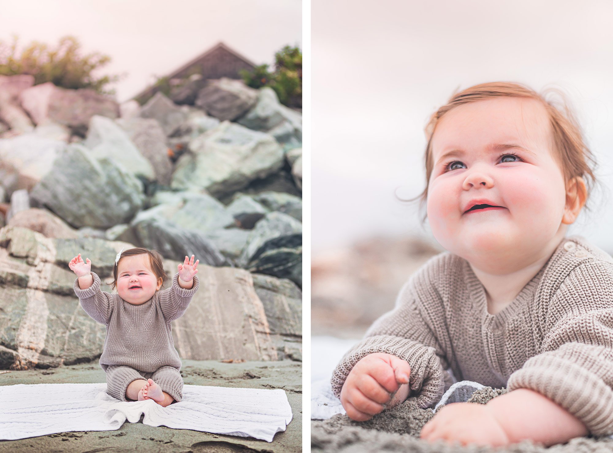 North Hampton State Beach Family Portrait | Stephen Grant Photography