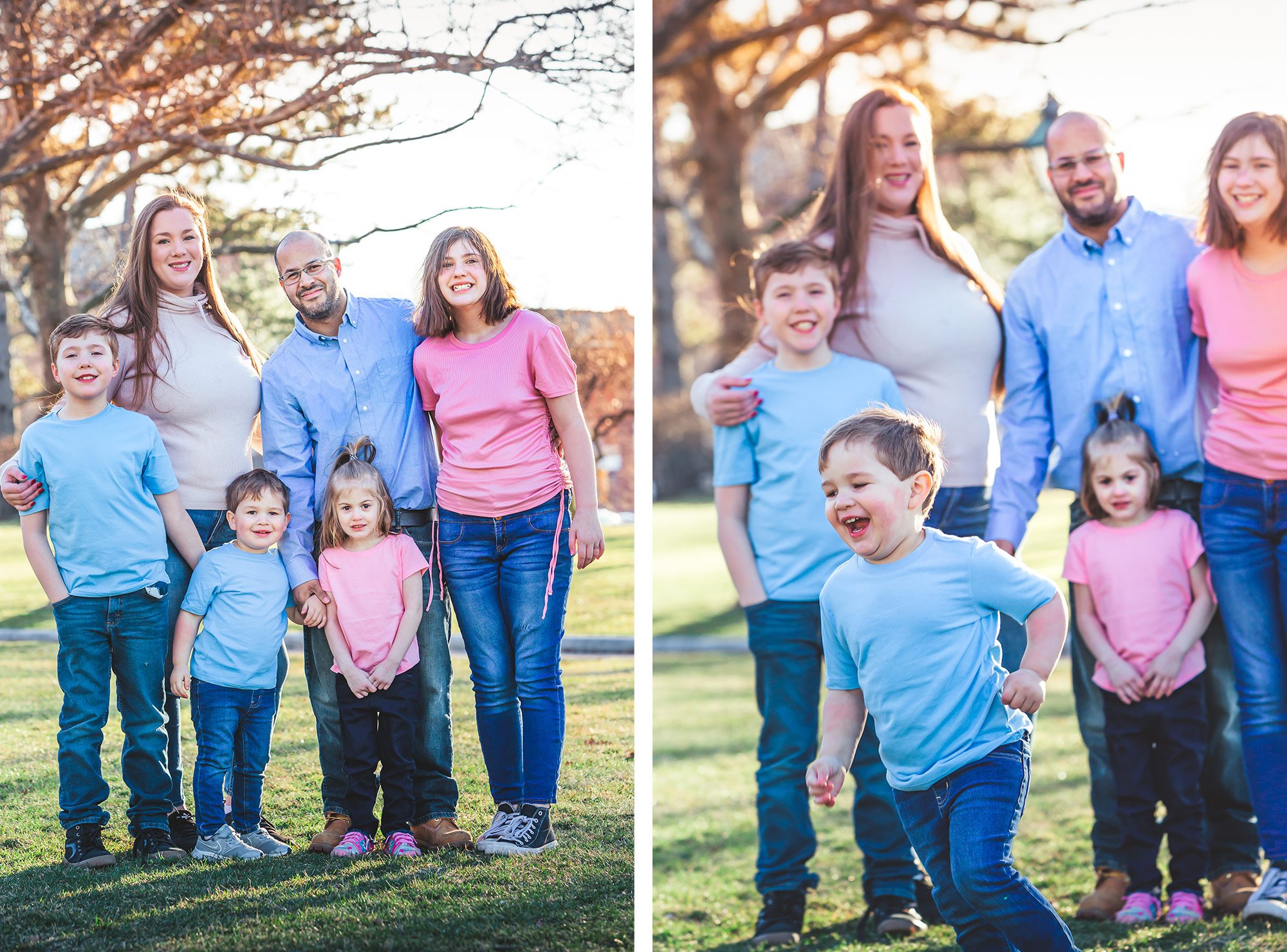 Newburyport Waterfront Park Family Portrait Session | Stephen Grant Photography