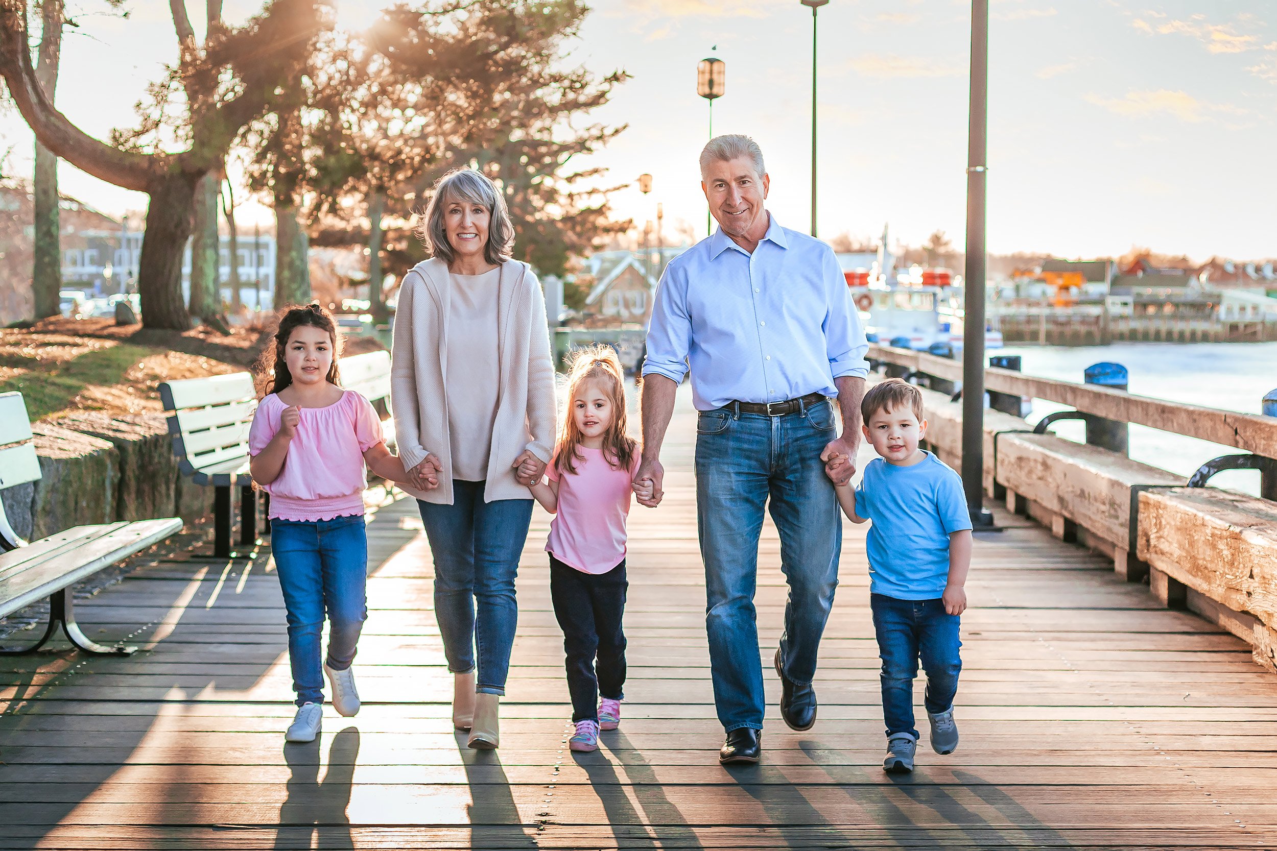 Newburyport Waterfront Park Family Portrait Session | Stephen Grant Photography