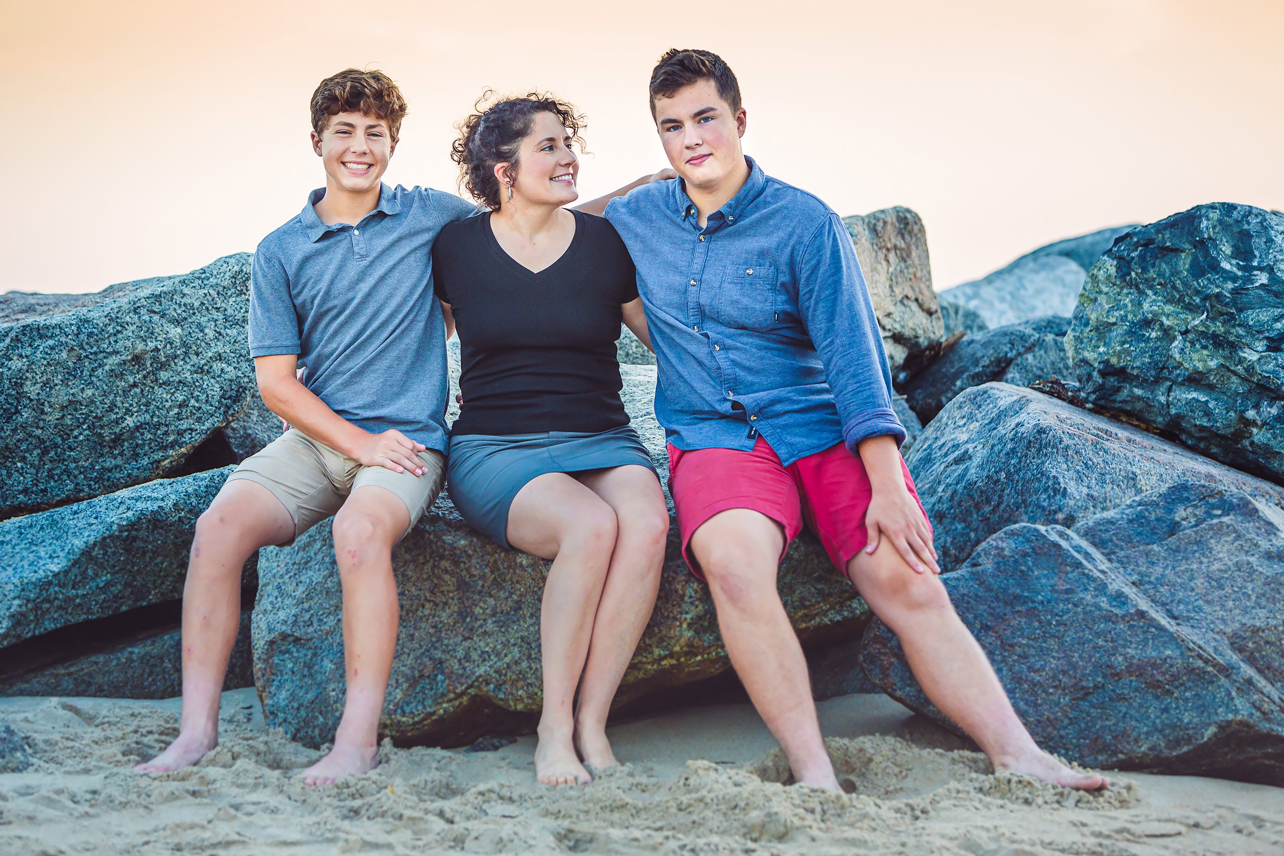 Plum Island Family Portrait | Stephen Grant Photography