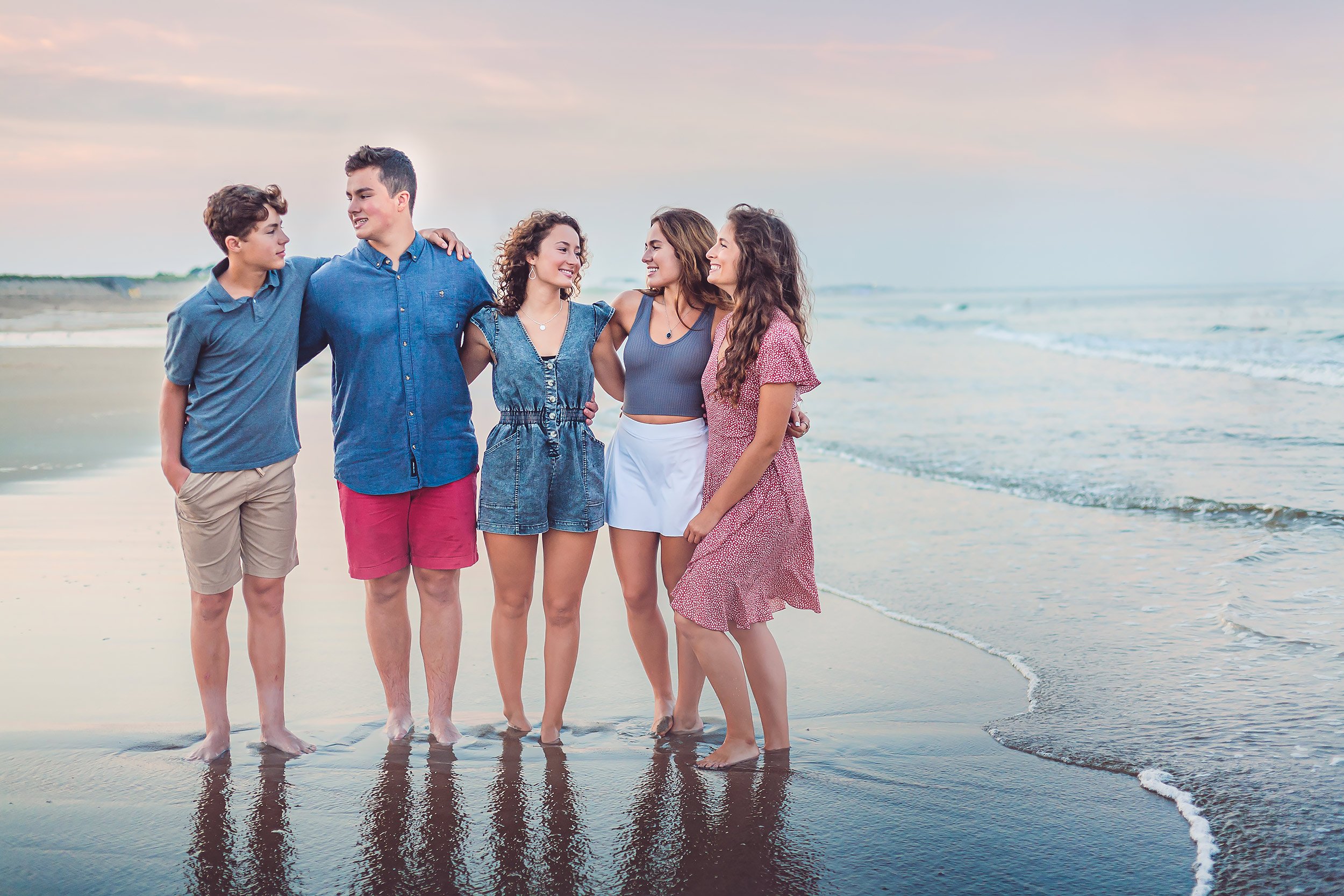 Salisbury Beach Family Portrait | Stephen Grant Photography