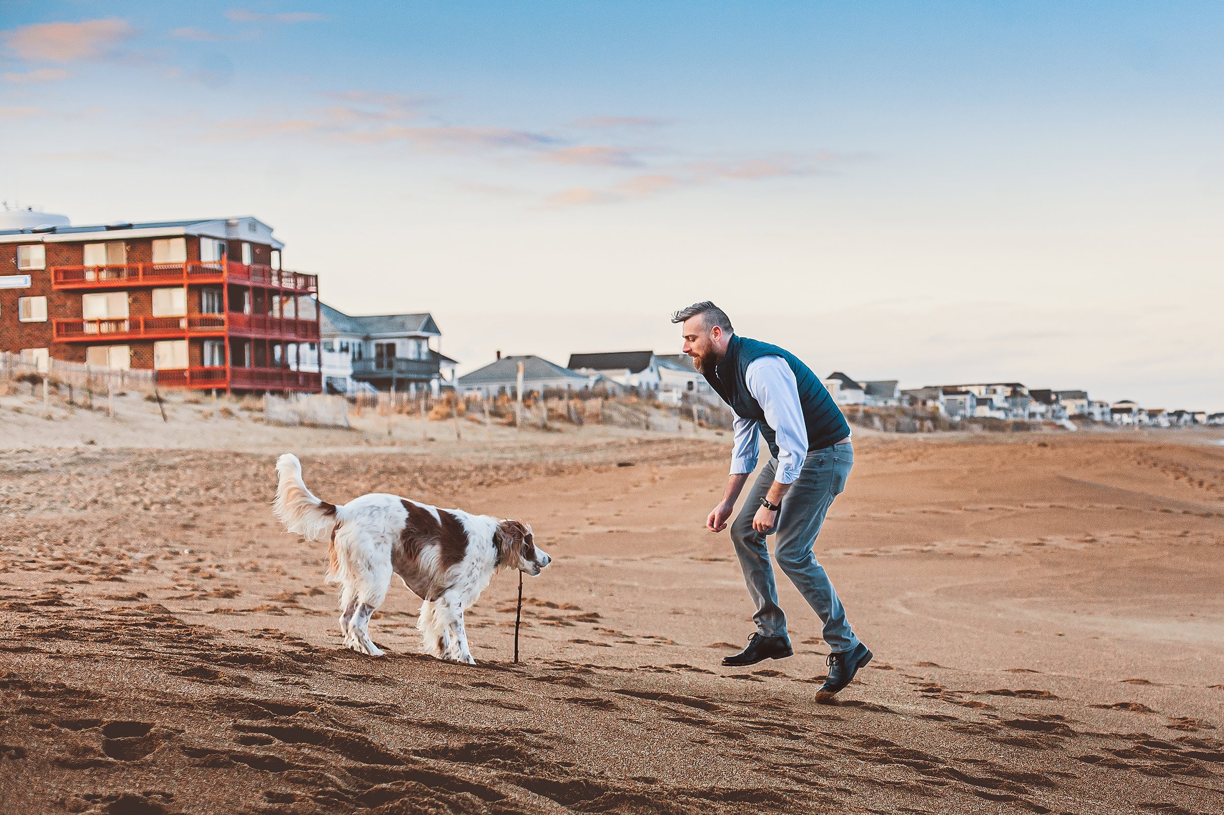 Salisbury Beach Couples Portrait Session | Stephen Grant Photography