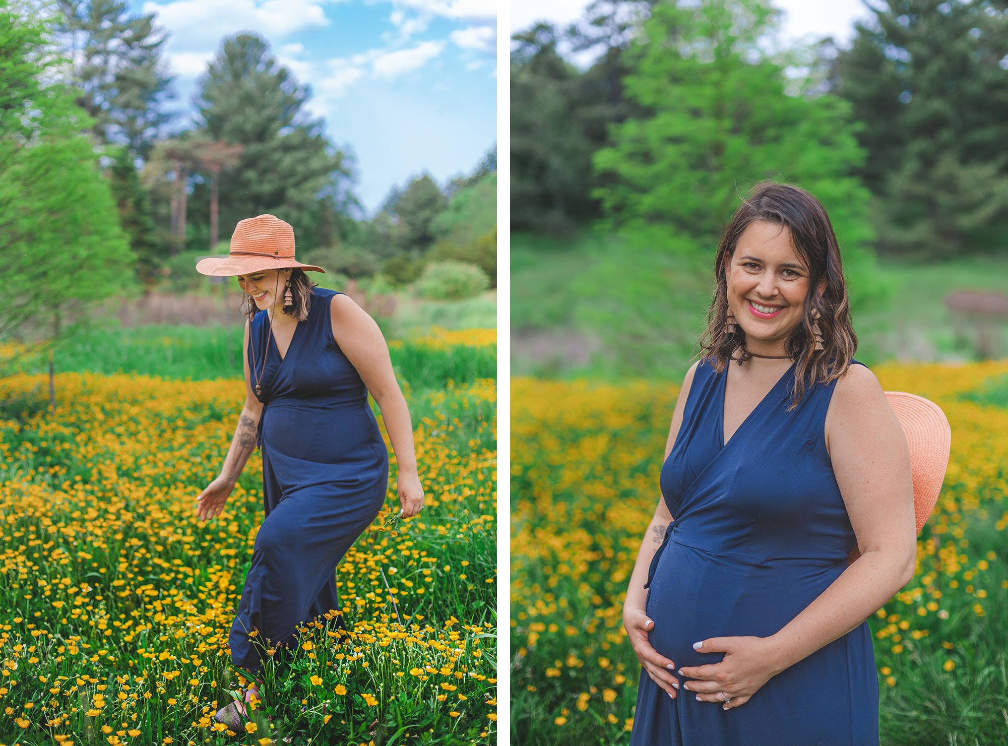 Arnold Arboretum Maternity Portrait | Stephen Grant Photography
