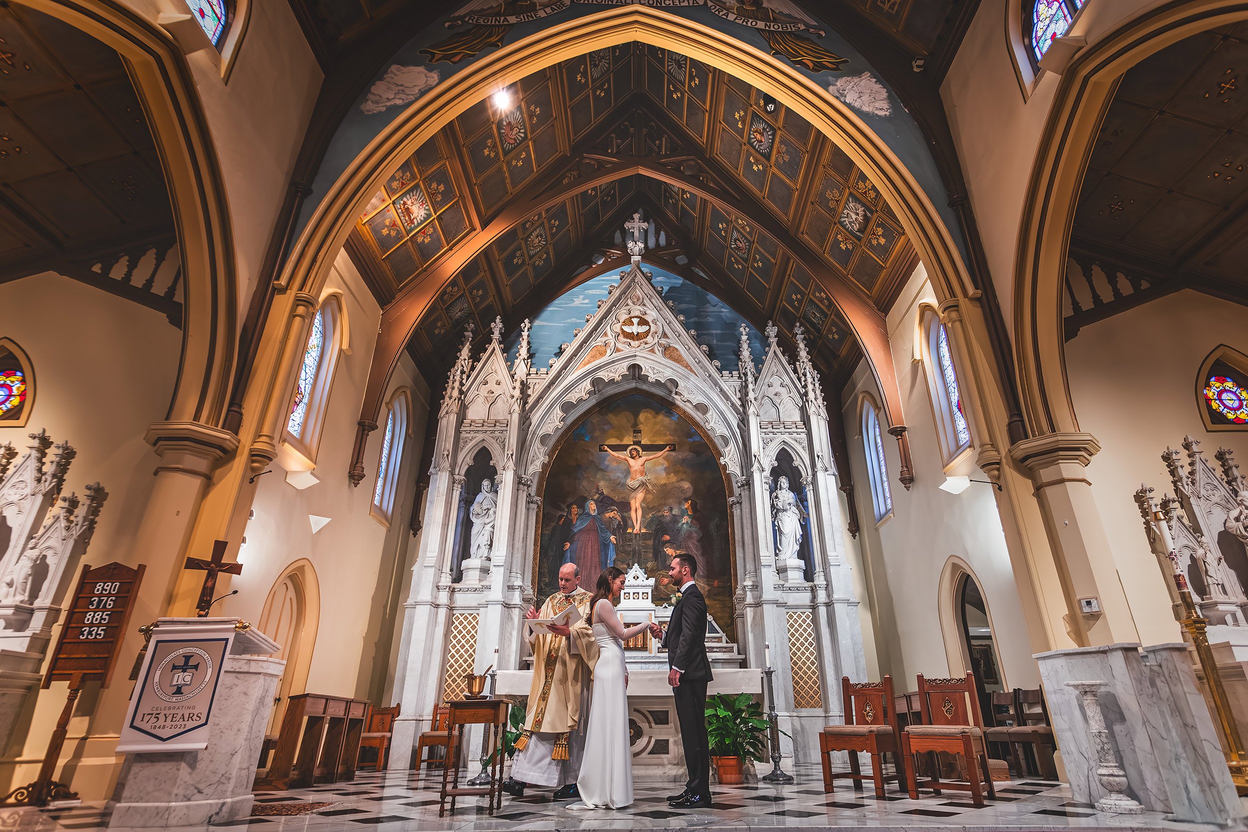 Boston Catholic Wedding Photographer | Stephen Grant Photography