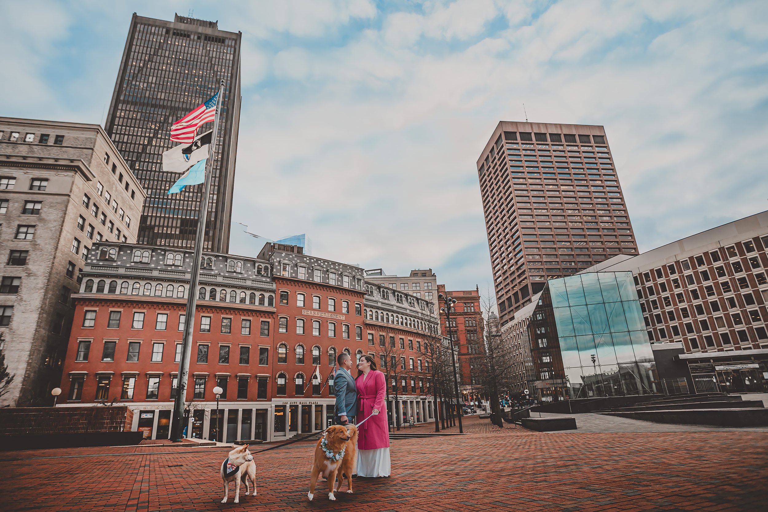 Boston City Hall Elopement | Stephen Grant Photography