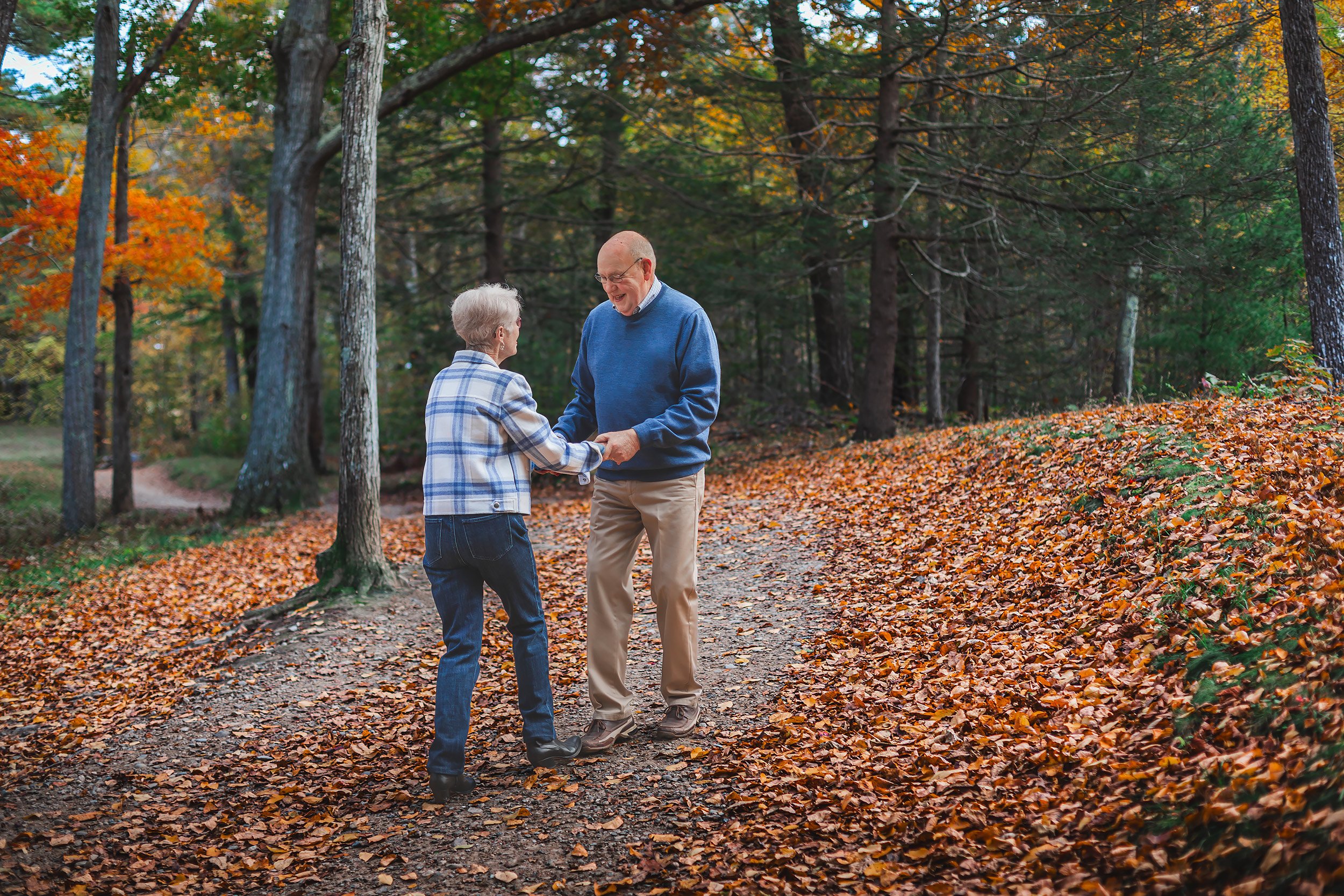 Maudslay Park Fall Foliage Portrait Session | Stephen Grant Photography