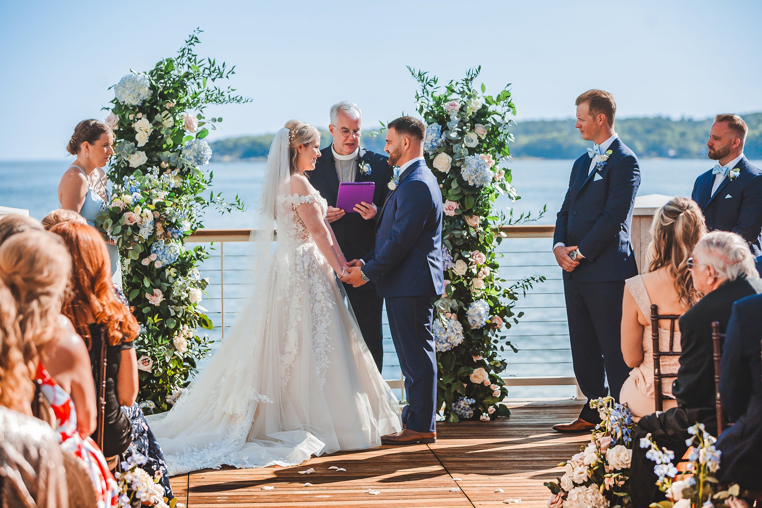 Boston Oceanfront Wedding | Stephen Grant Photography