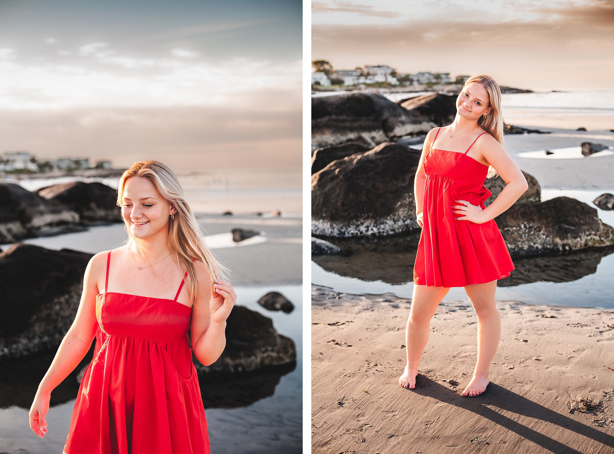 Wingaersheek Beach Senior Portrait | Stephen Grant Photography