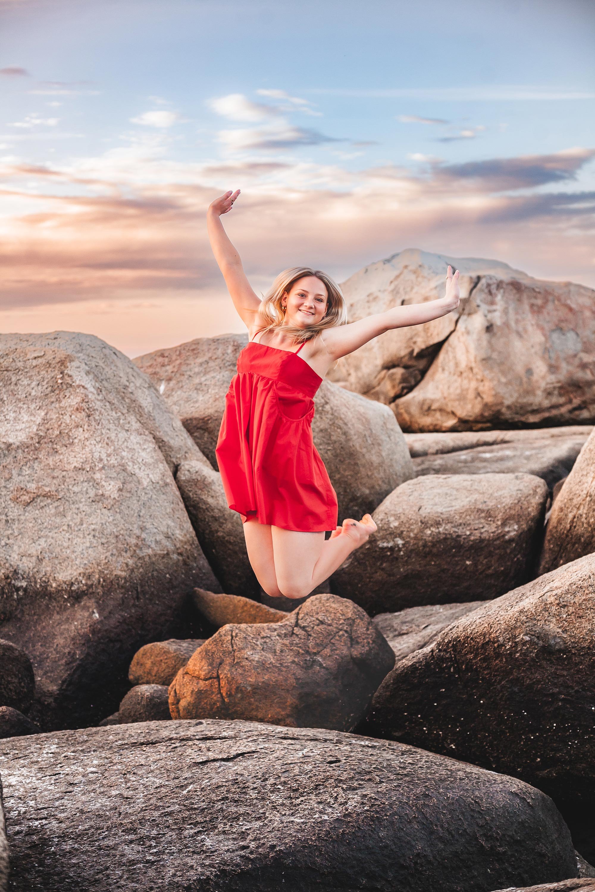 Wingaersheek Beach Senior Portrait | Stephen Grant Photography