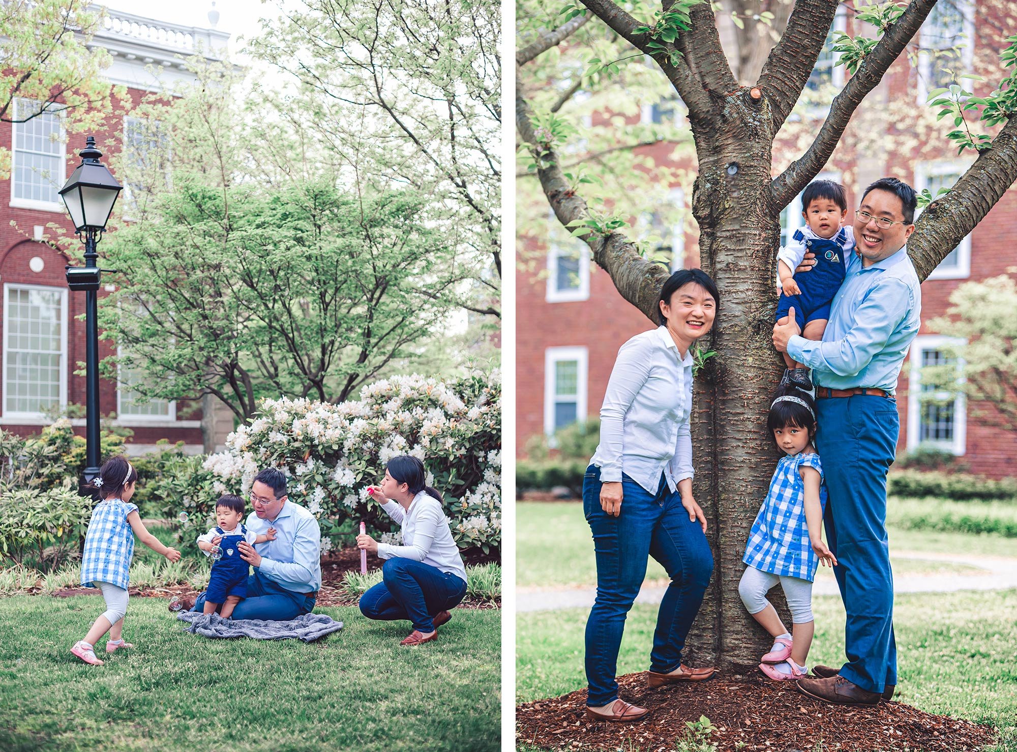 Harvard Campus Family Portraits | Stephen Grant Photography