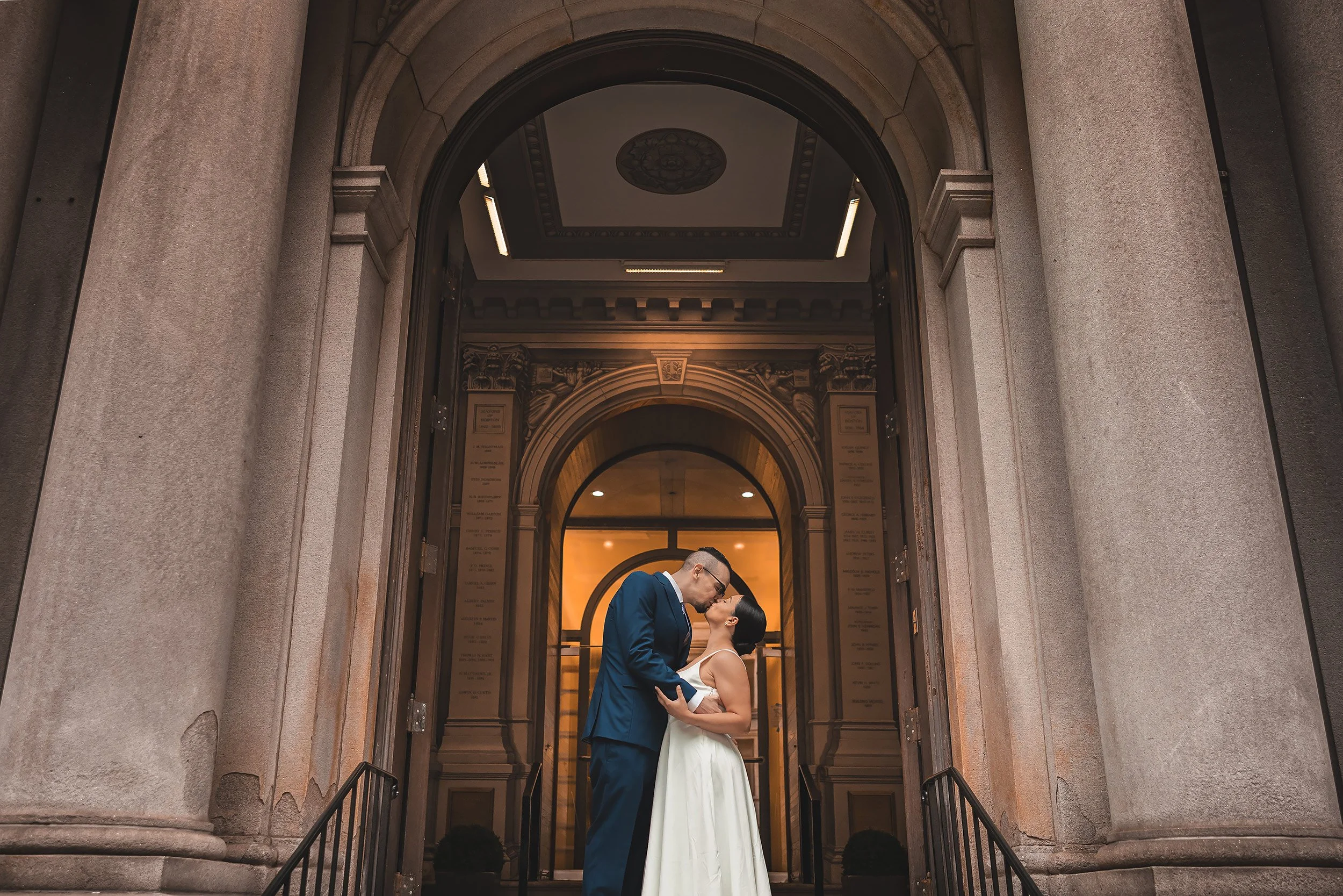 Boston's Old City Hall Wedding | Stephen Grant Photography