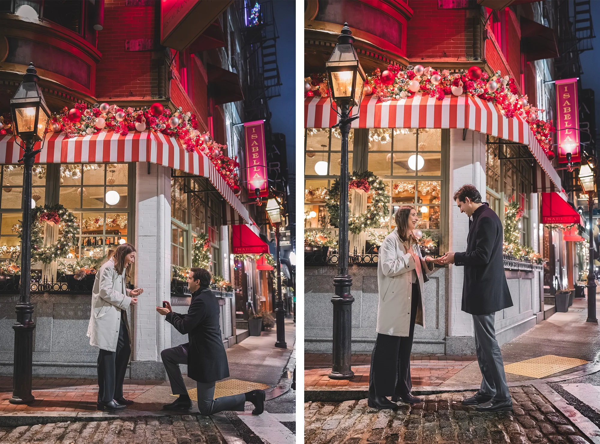 Boston North End Engagement Proposal | Stephen Grant Photography