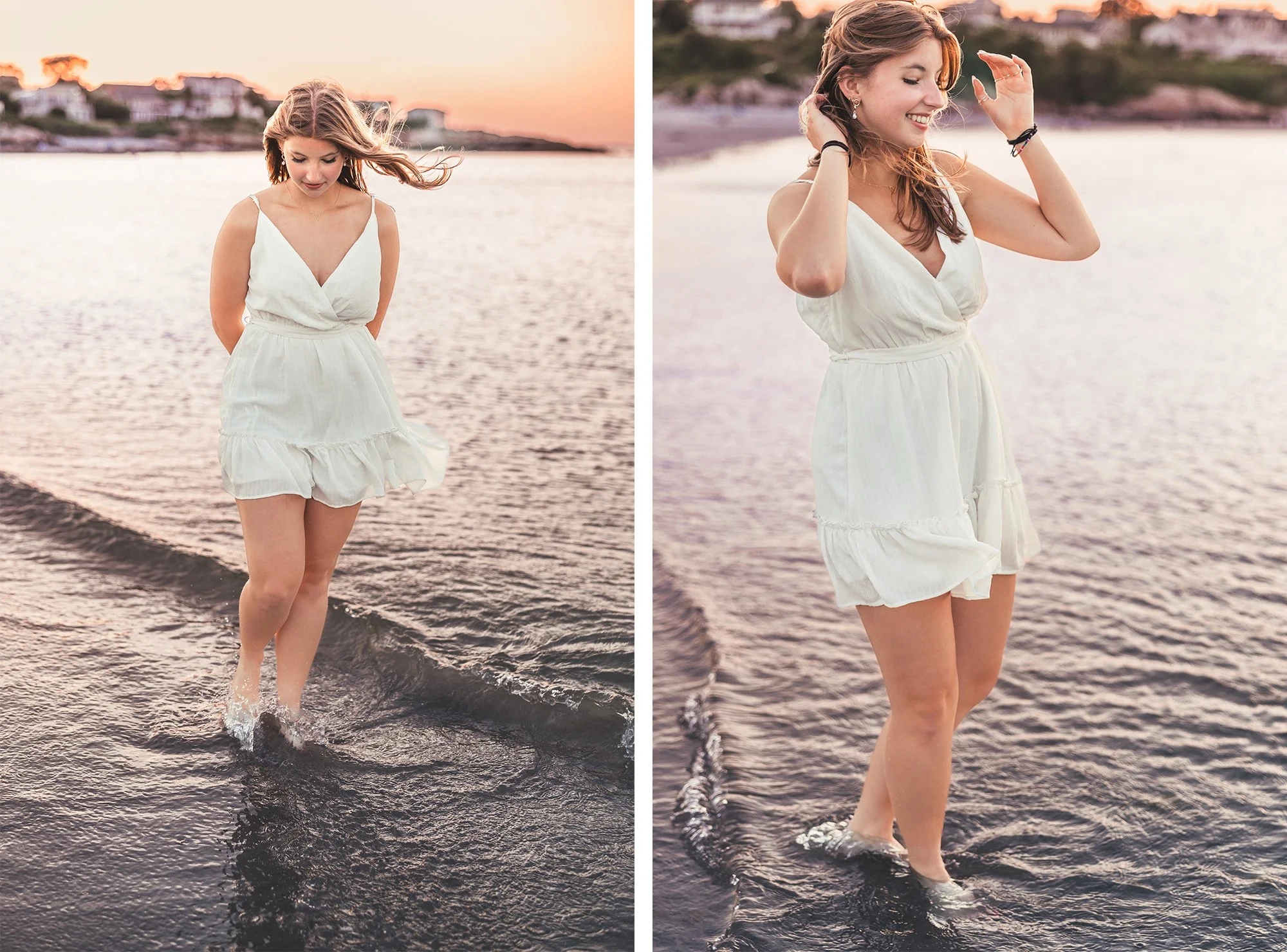 Boston Senior Portrait Beach Session | Stephen Grant Photography