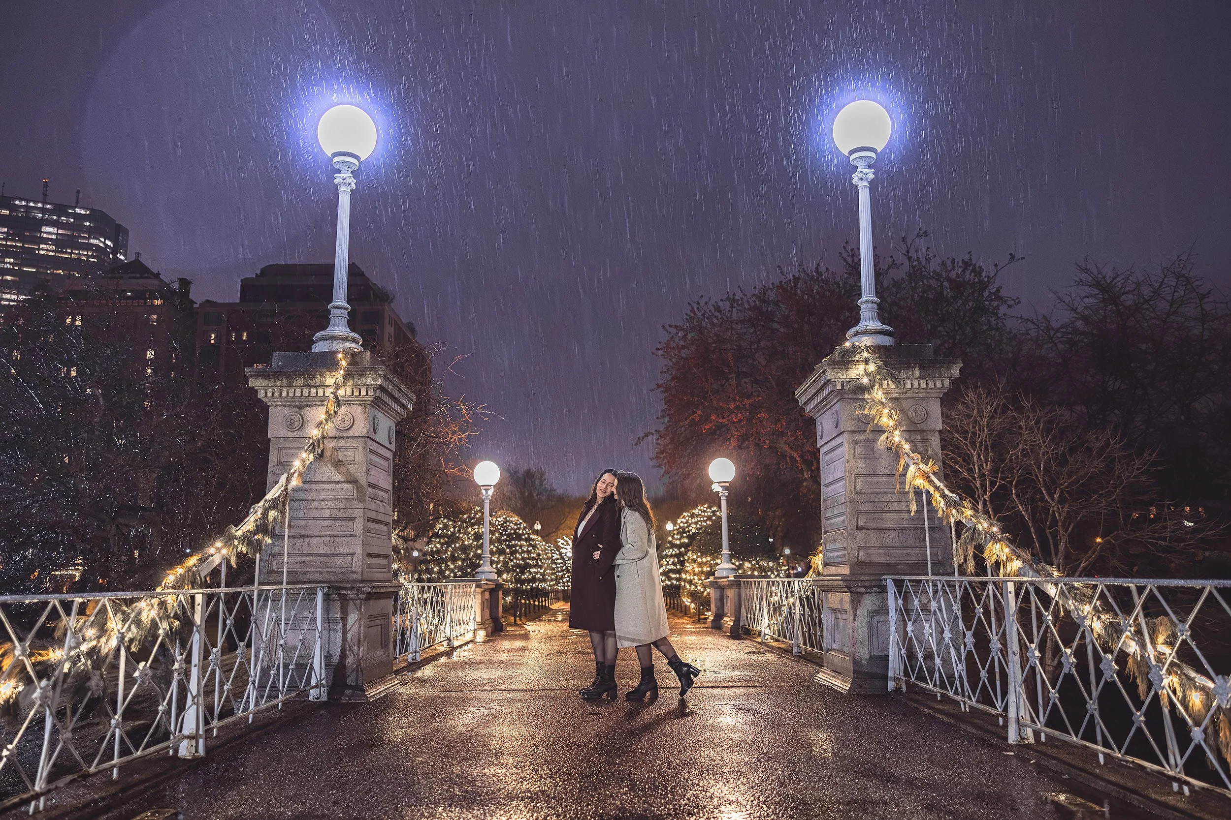 Boston Public Garden Engagement Proposal | Stephen Grant Photography