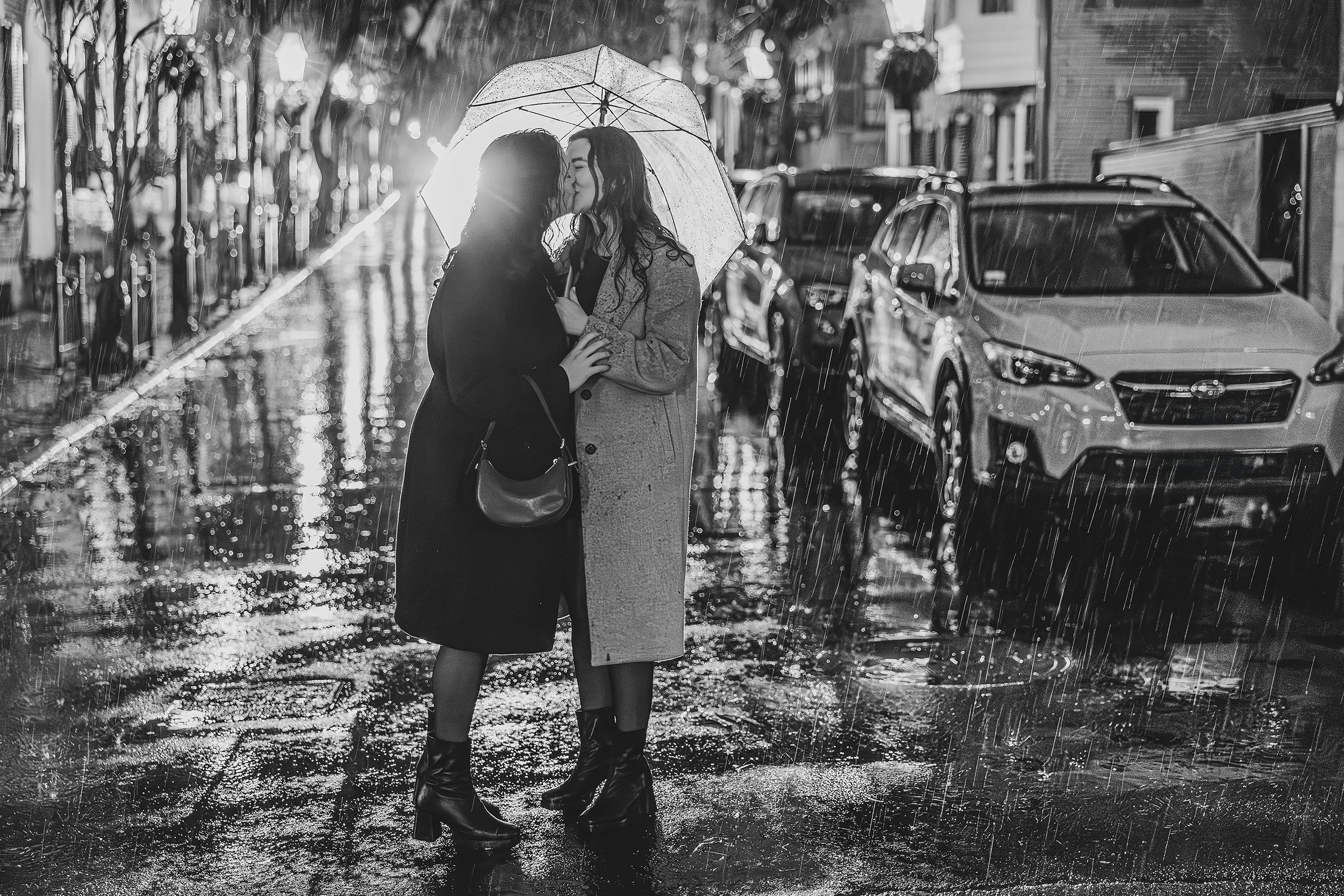 Acorn Street Engagement Proposal | Stephen Grant Photography