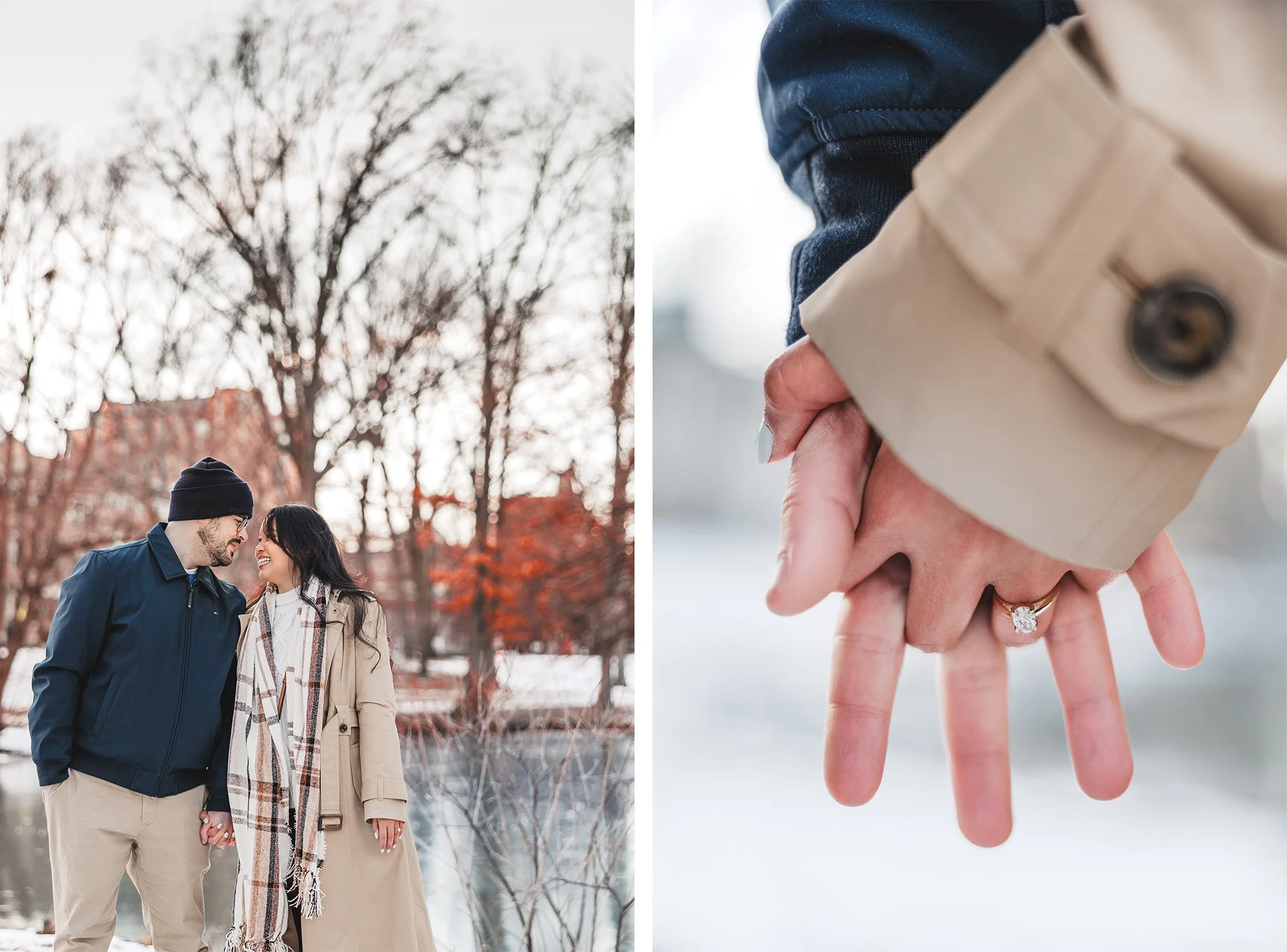 Back Bay Fens Engagement Proposal | Stephen Grant Photography