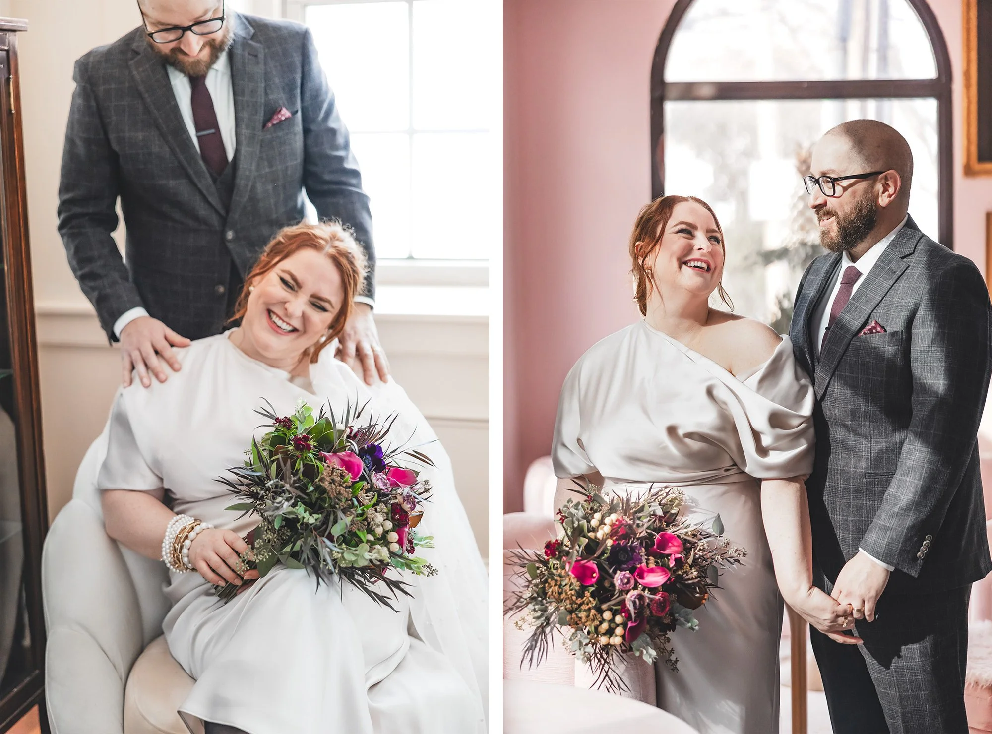 Newburyport Garrison Inn Tea Lounge Wedding | Stephen Grant Photography