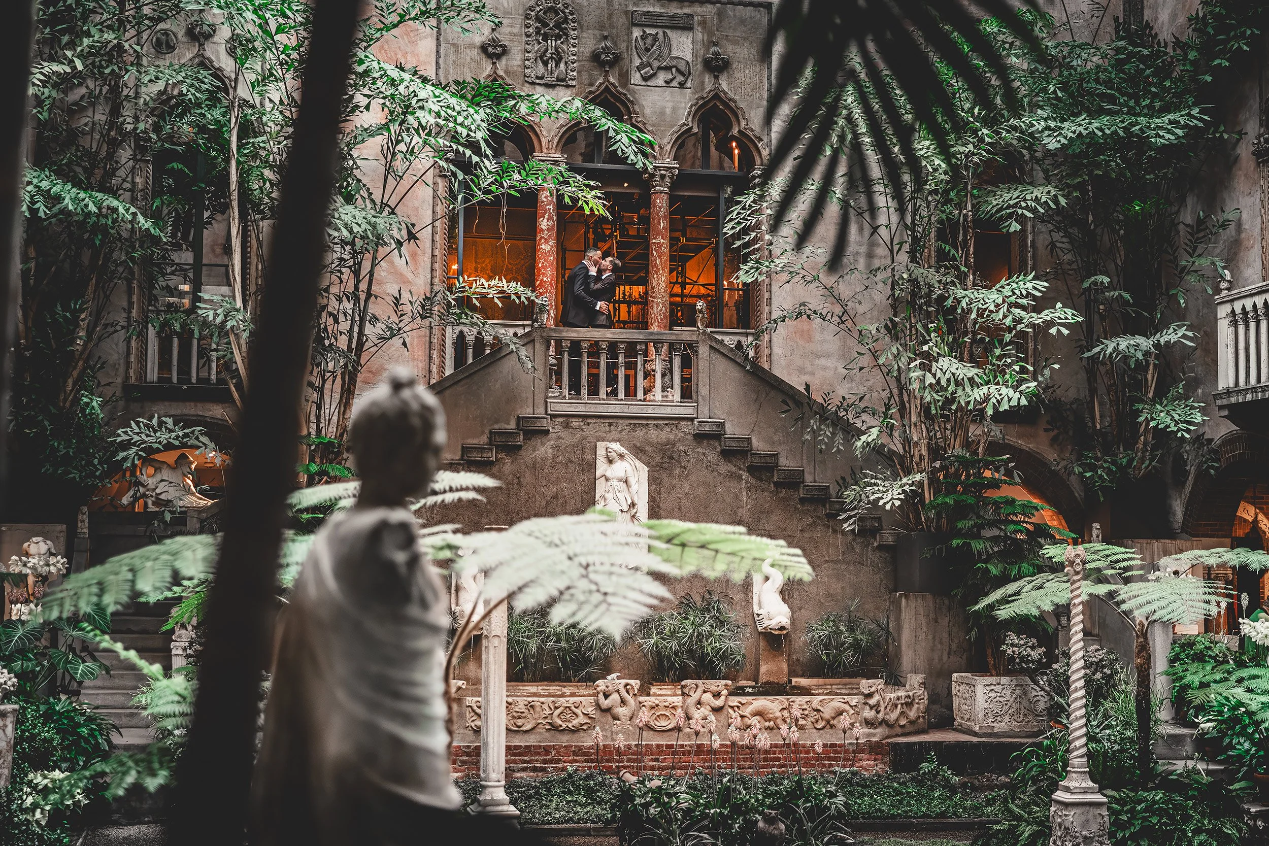 Isabella Stewart Gardner Museum Engagement Proposal | Stephen Grant Photography