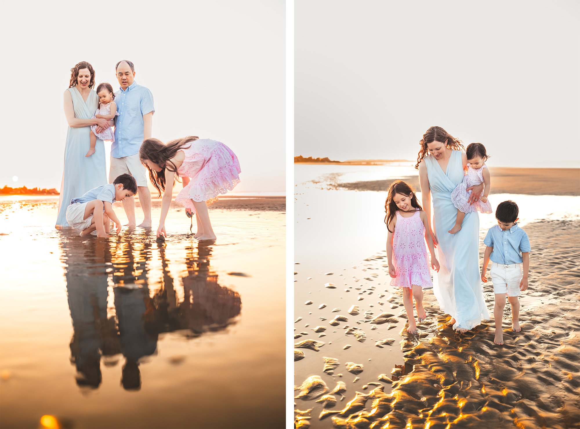 Boston Beach Family Portrait Session | Stephen Grant Photography