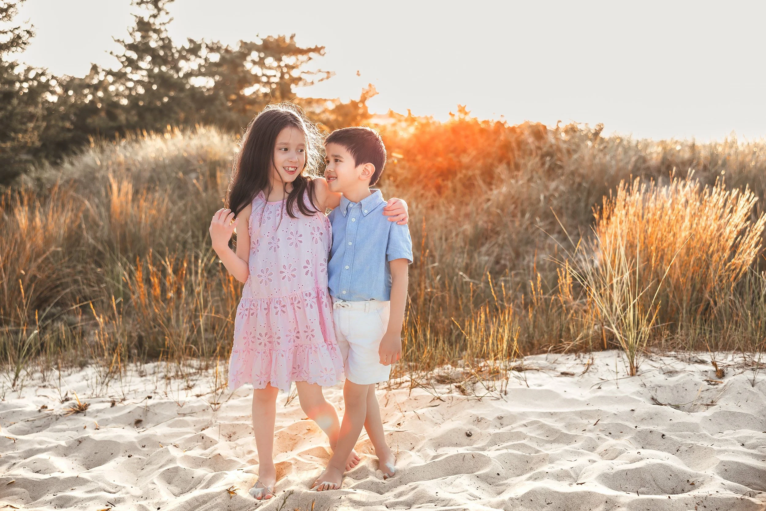 Boston Beach Family Portrait Session | Stephen Grant Photography