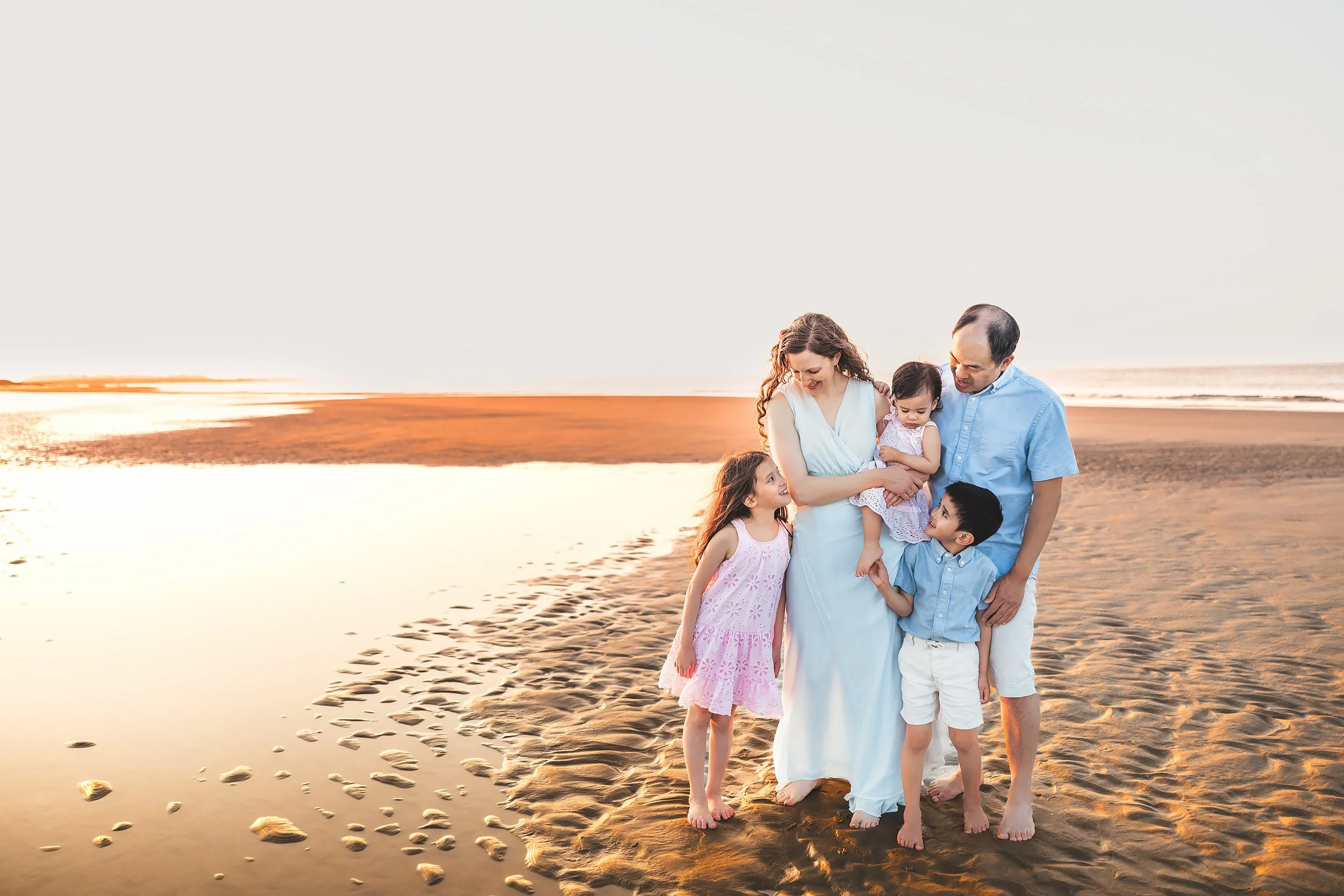 Boston Beach Family Portrait Session | Stephen Grant Photography