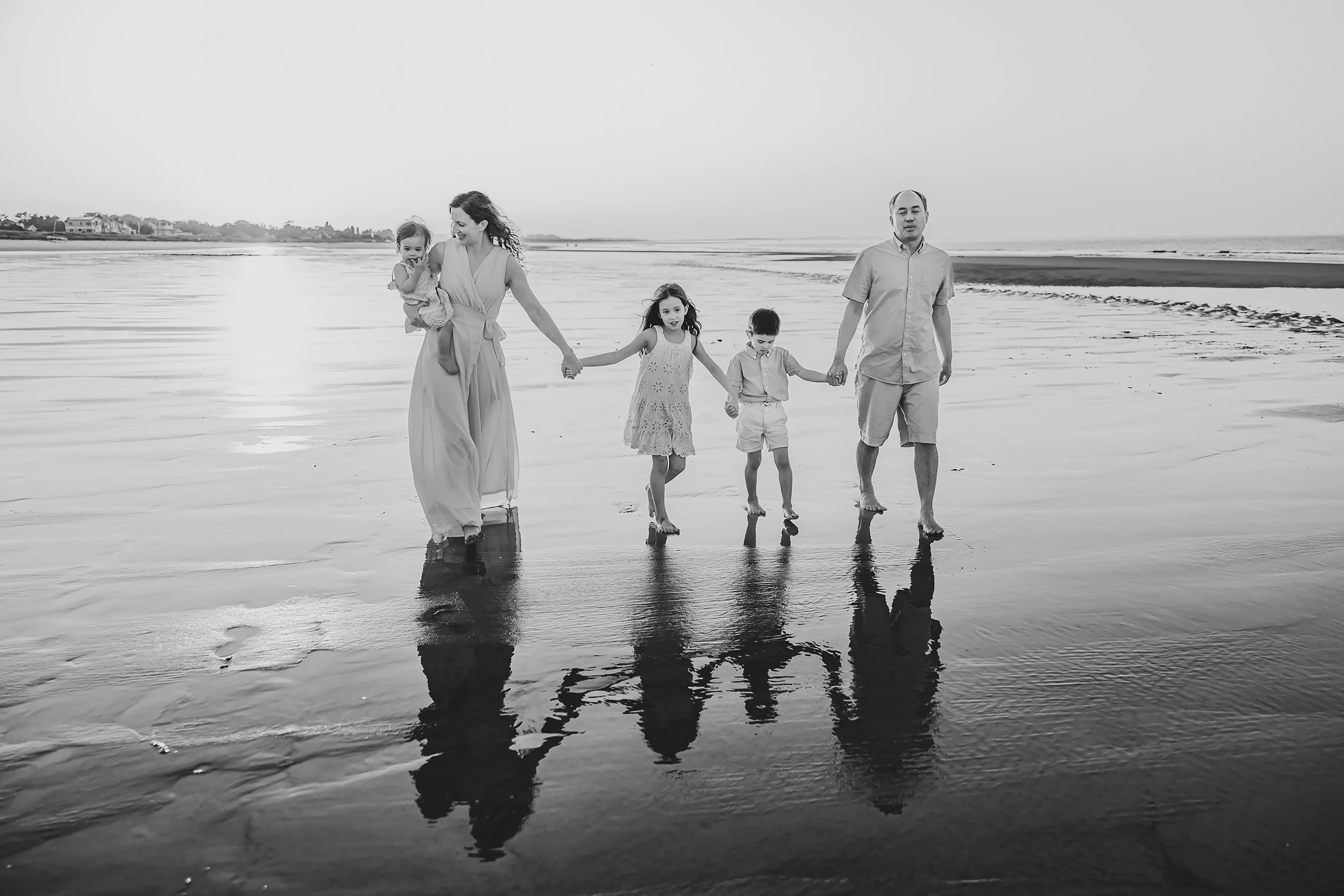 Boston Beach Family Portrait Session | Stephen Grant Photography