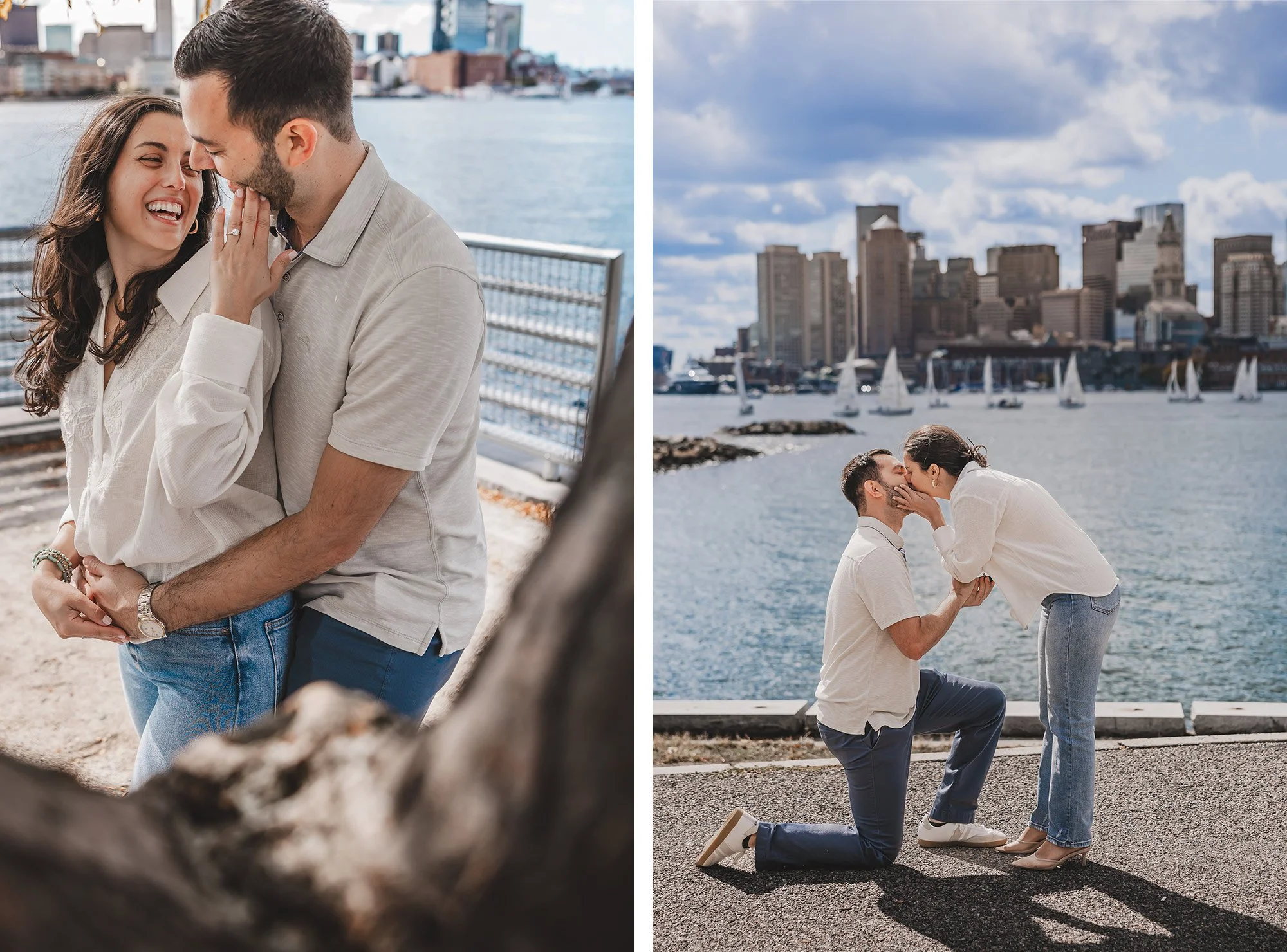 Piers Park Engagement Proposal | Stephen Grant Photography