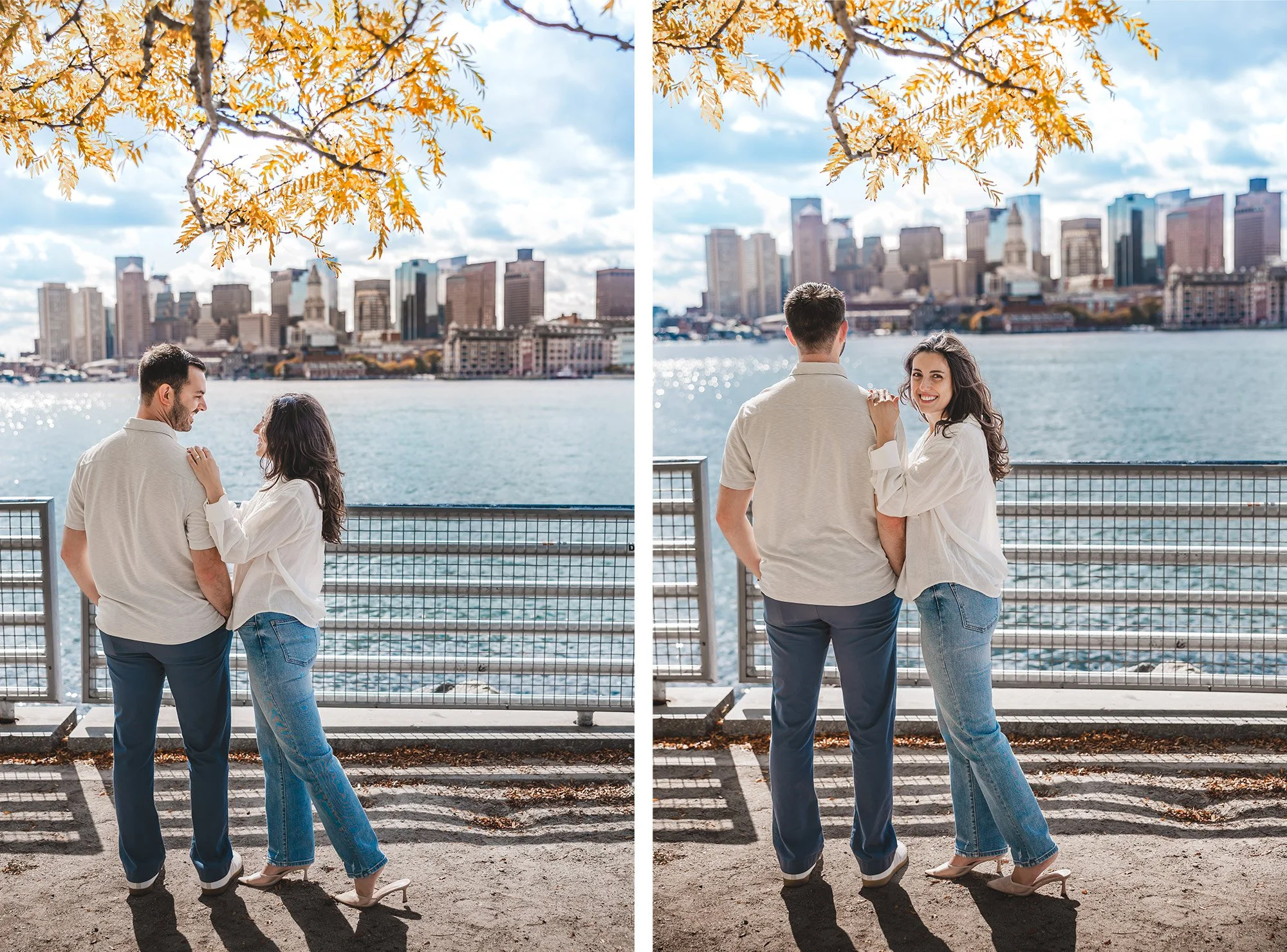Boston Engagement Proposal By Water | Stephen Grant Photography