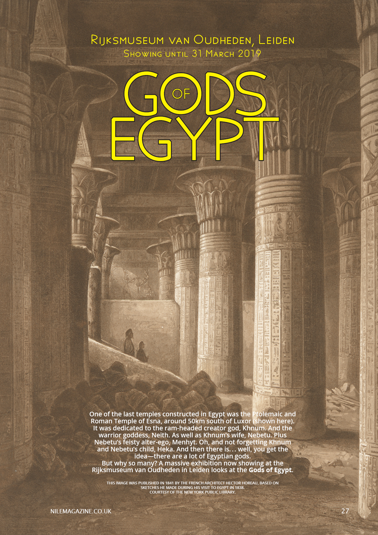 Nile 17, Gods of Egypt 1 1A.jpg
