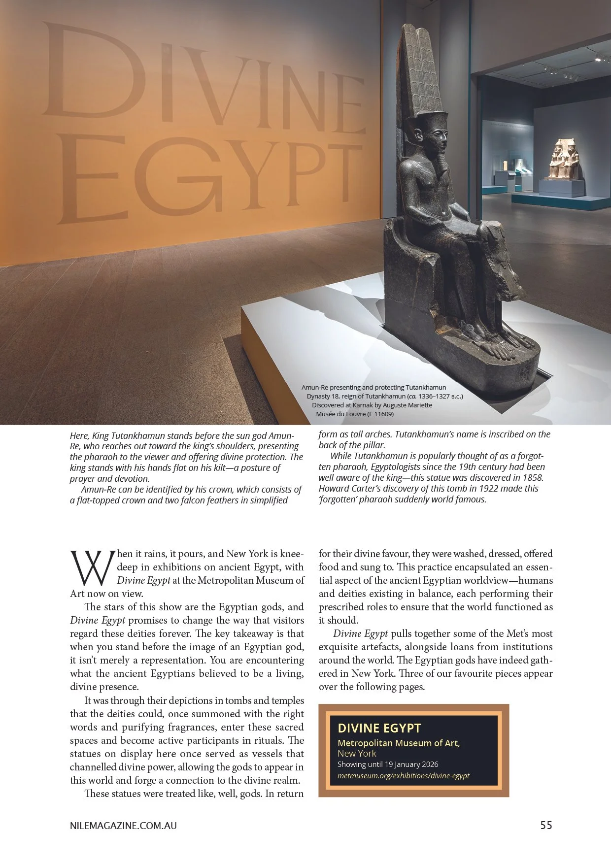 Nile 41, Divine Egypt 1 1A.jpg