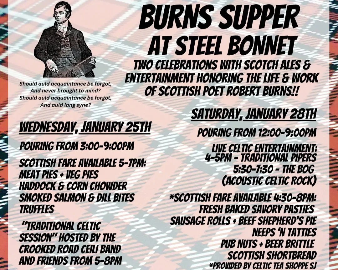 Burns Supper at Steel Bonnet!!