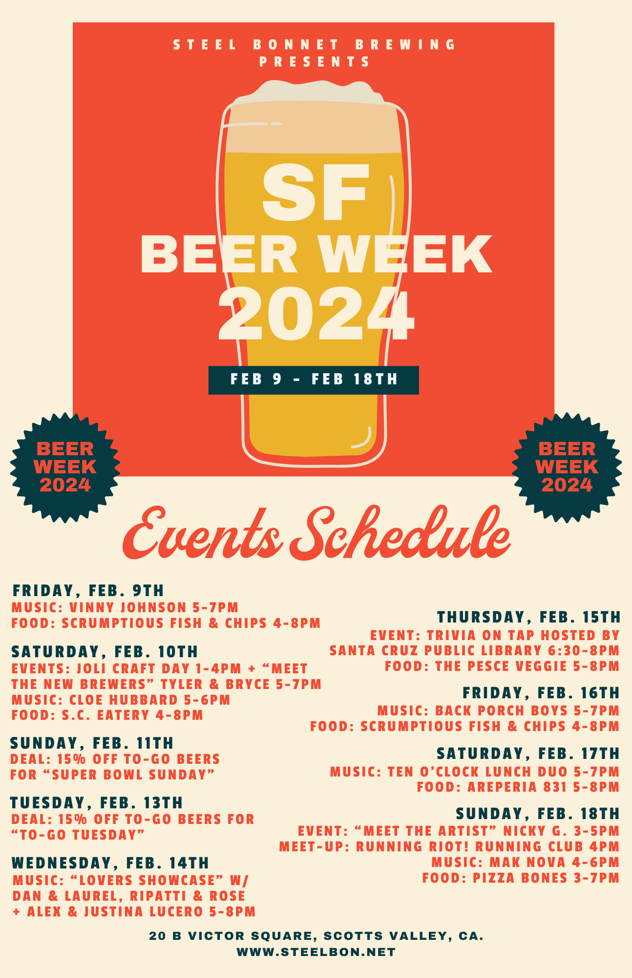 SF Beer Week at Steel Bonnet 2024